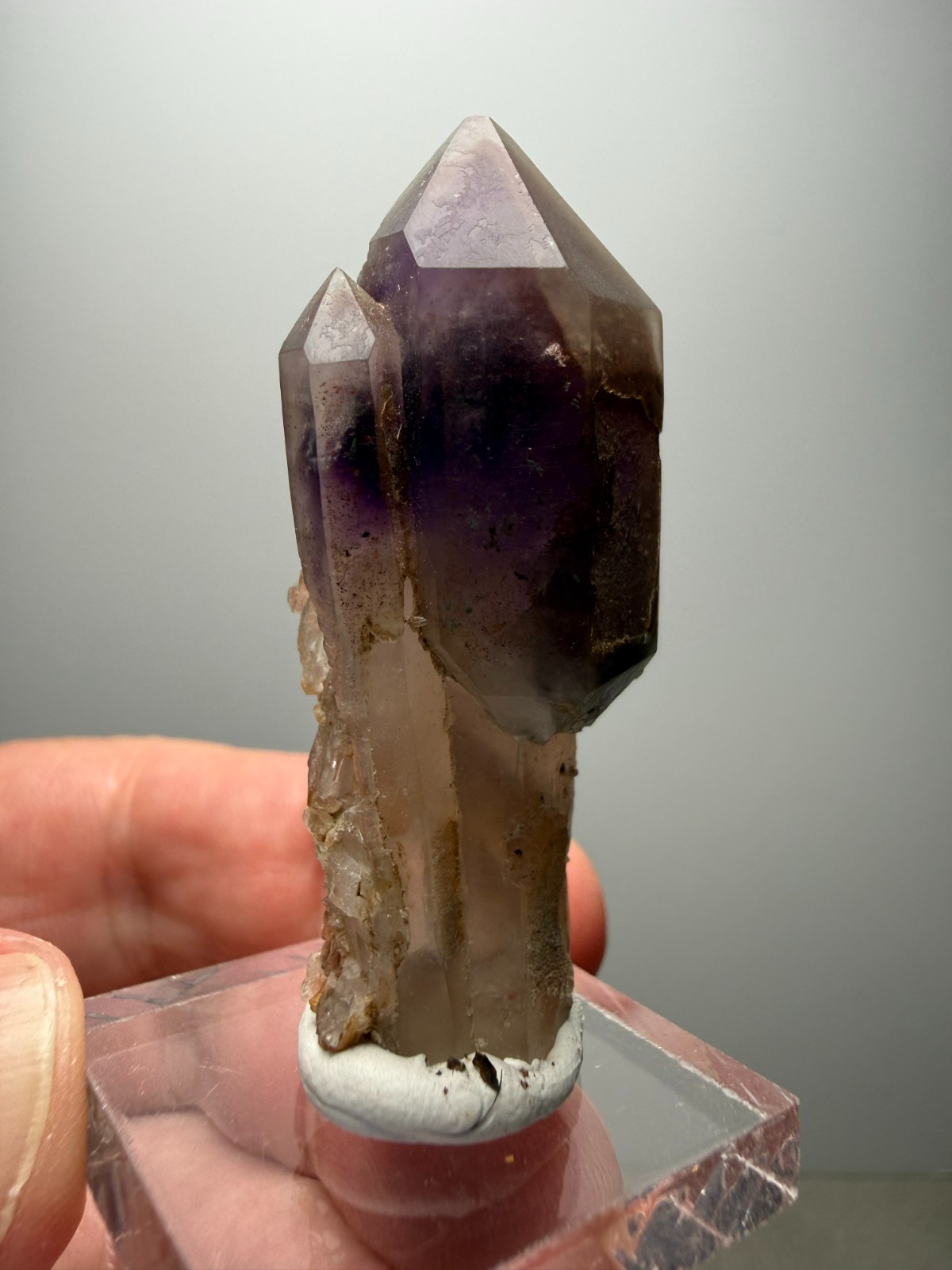 OLD STOCK! Rare Amethyst Scepter with amazing color! Orange River, South Africa!