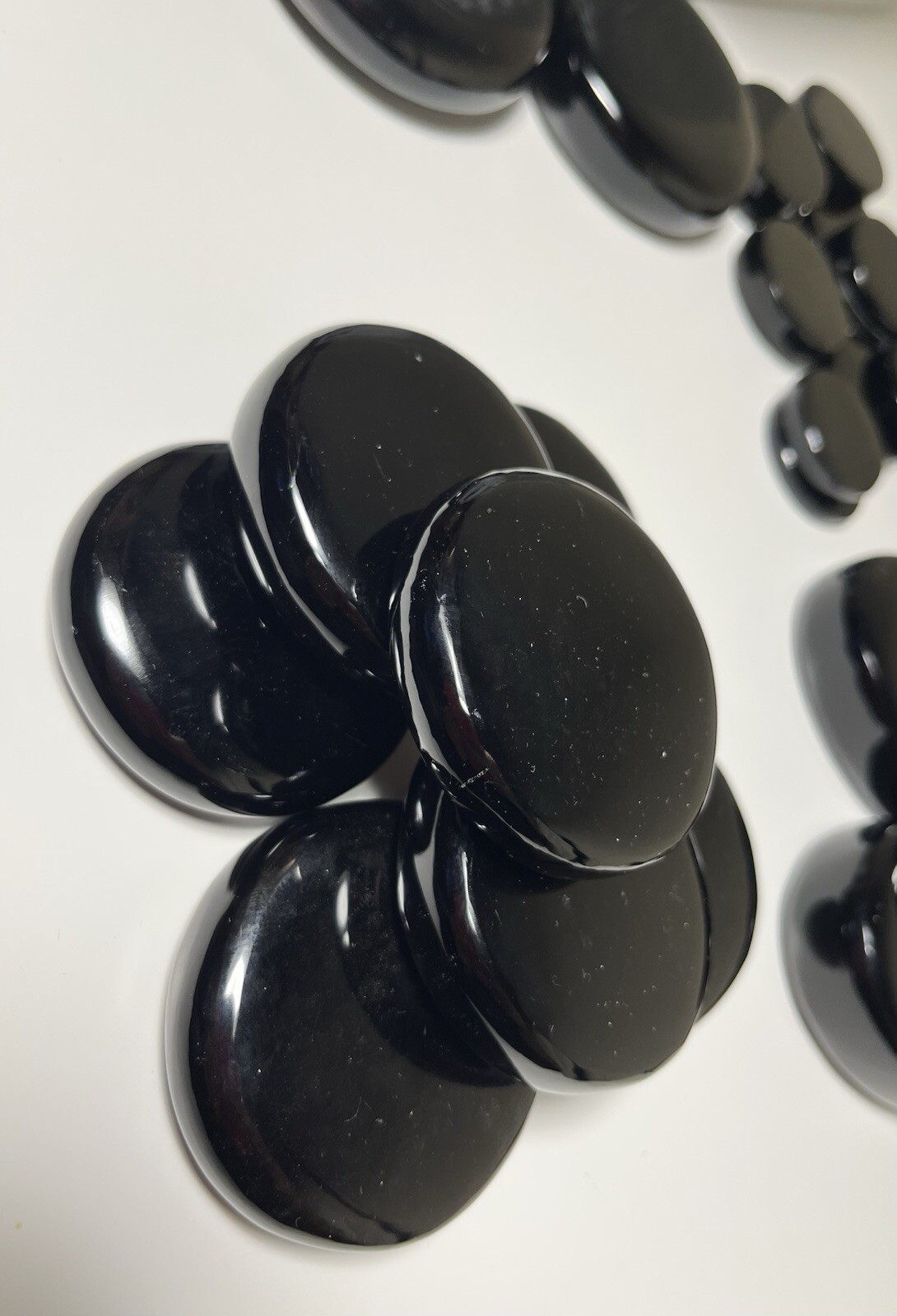Gold and Black Obsdian Stone: Hot Stones for Massages,Spheres,Bracelets!!!