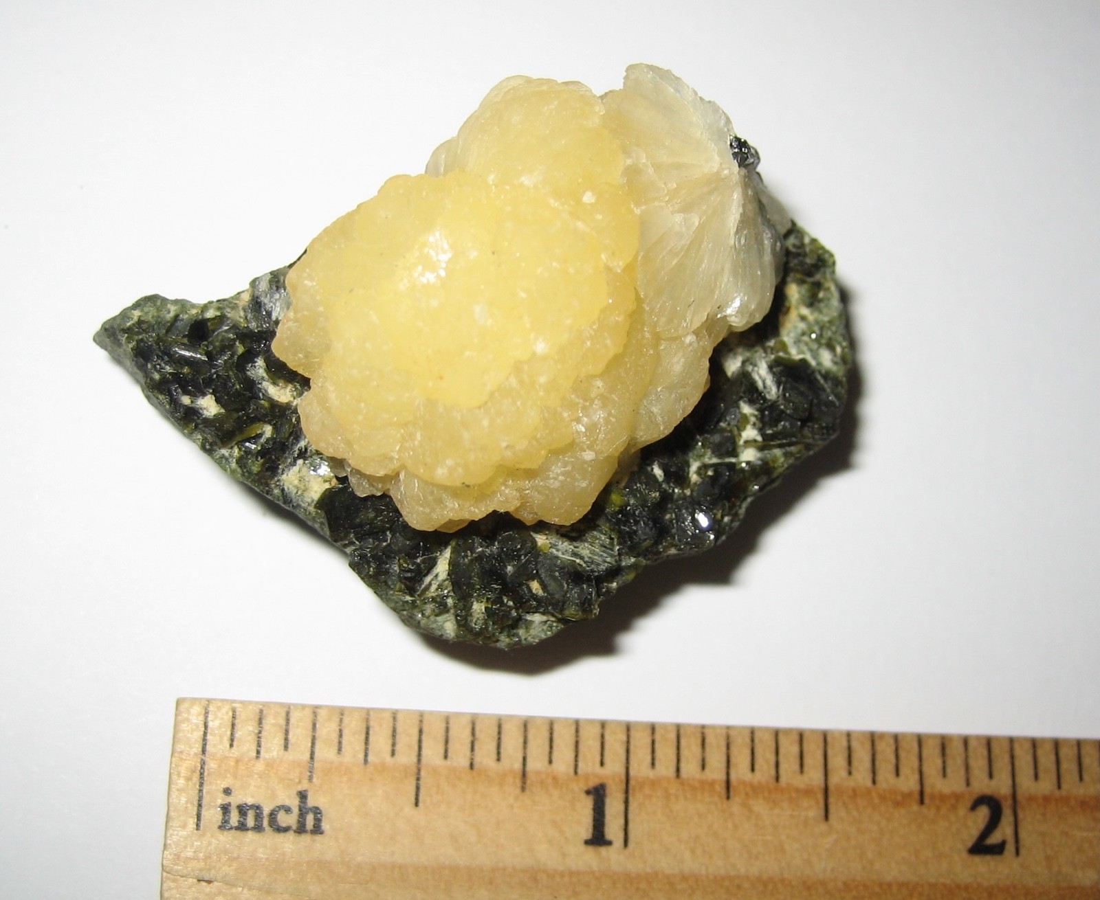1.7″ BEAUTIFUL SMALL RARE! NATURAL STILBITE & EPIDOTE CRYSTAL CLUSTER MALI 34.6g