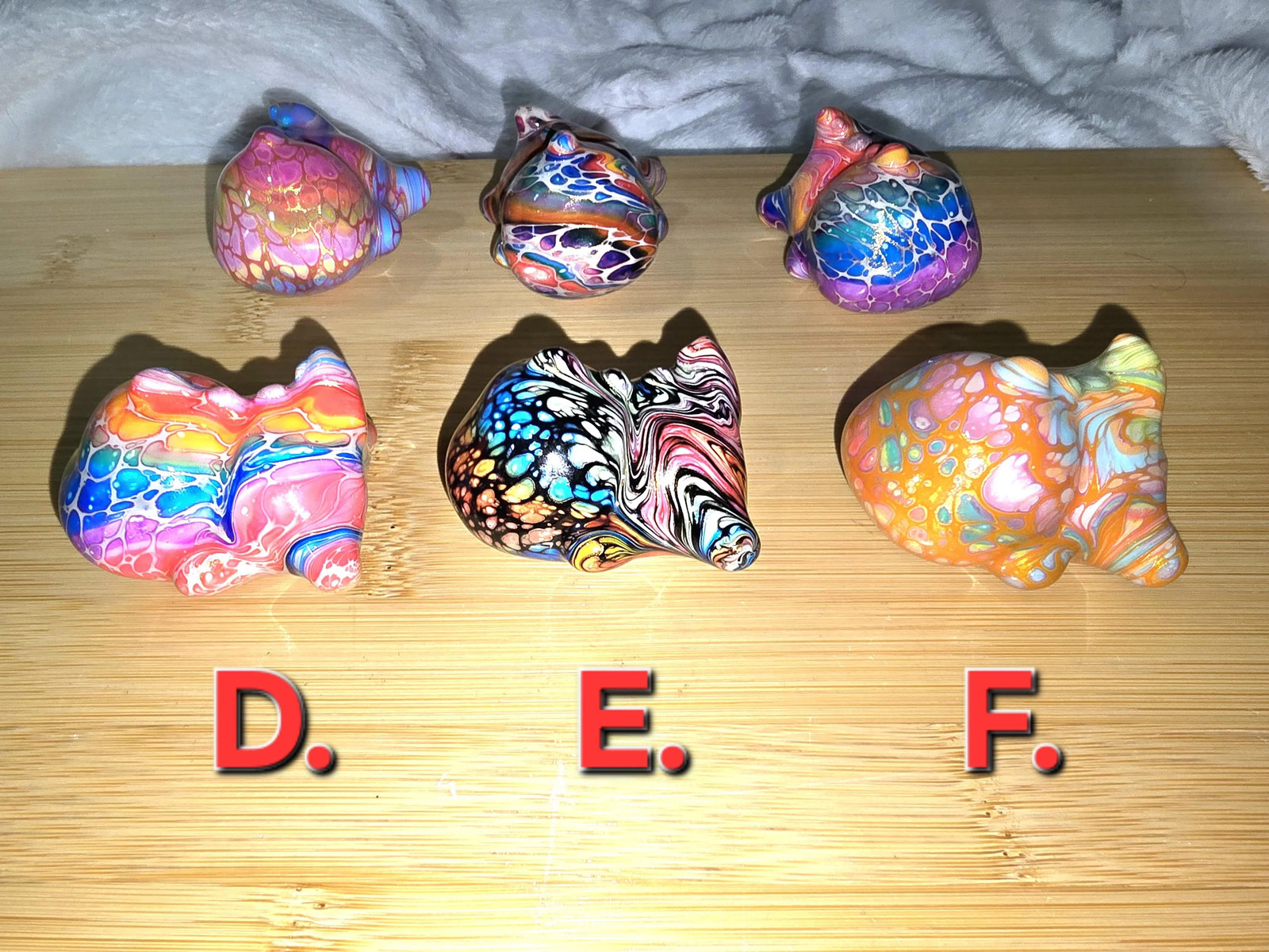 Colorful Daqi Dinosaur Dino Lacquer Painted Sandalwood