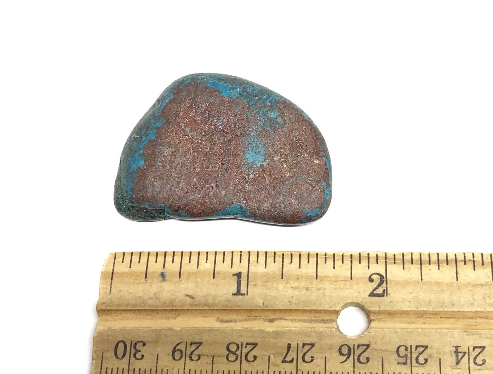 Chrysocolla/Malachite In Cuprite Stone From Arizona 18g Approximately 1 1/2in