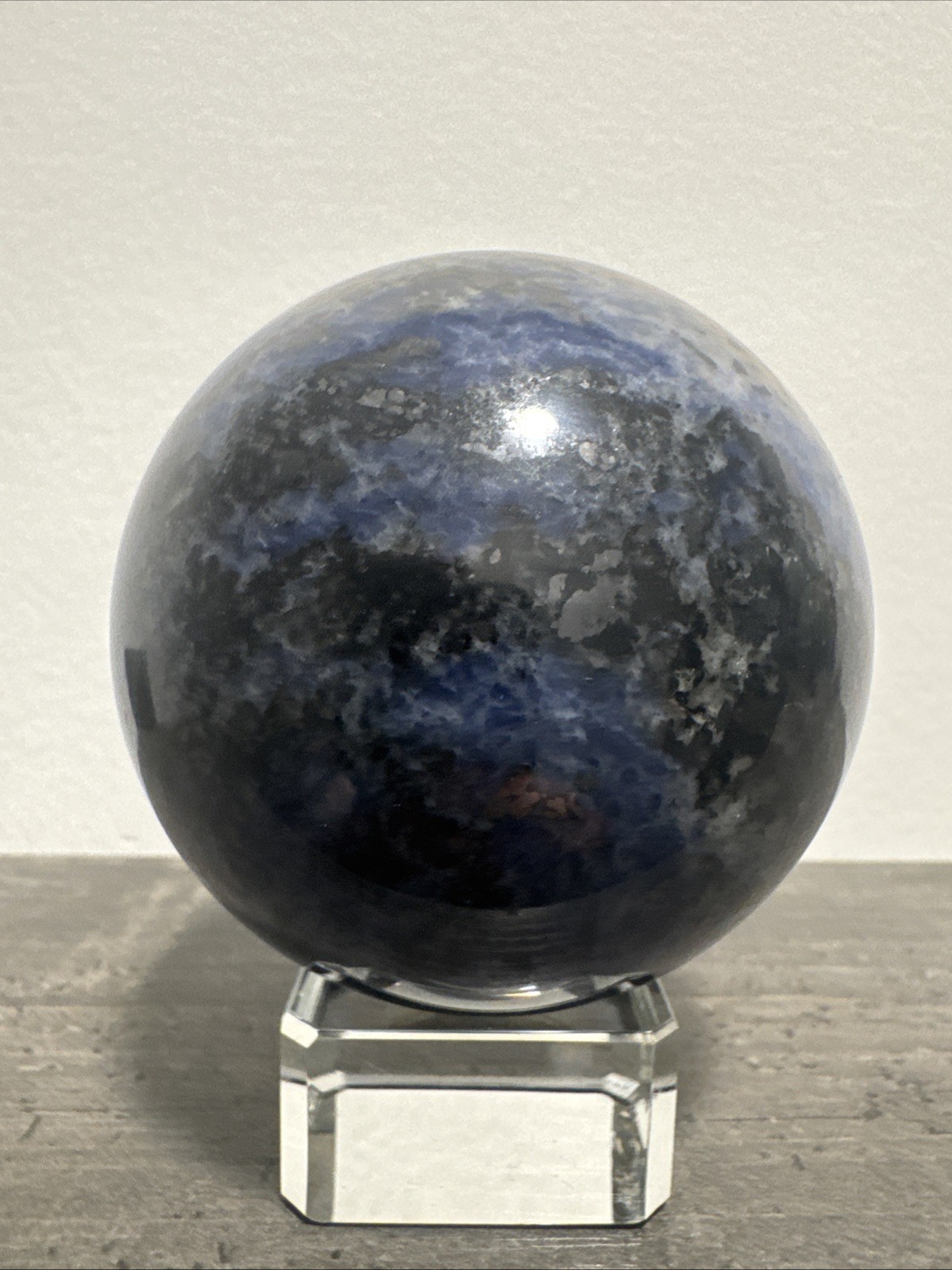 Sodalite Crystal Sphere 454 Grams 2.6”