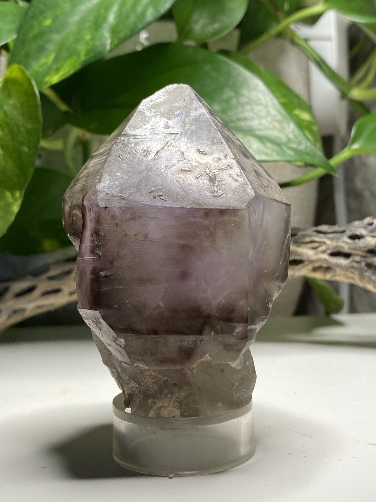 269 Gram Large Smoky Amethyst Scepter – Namibia, Africa