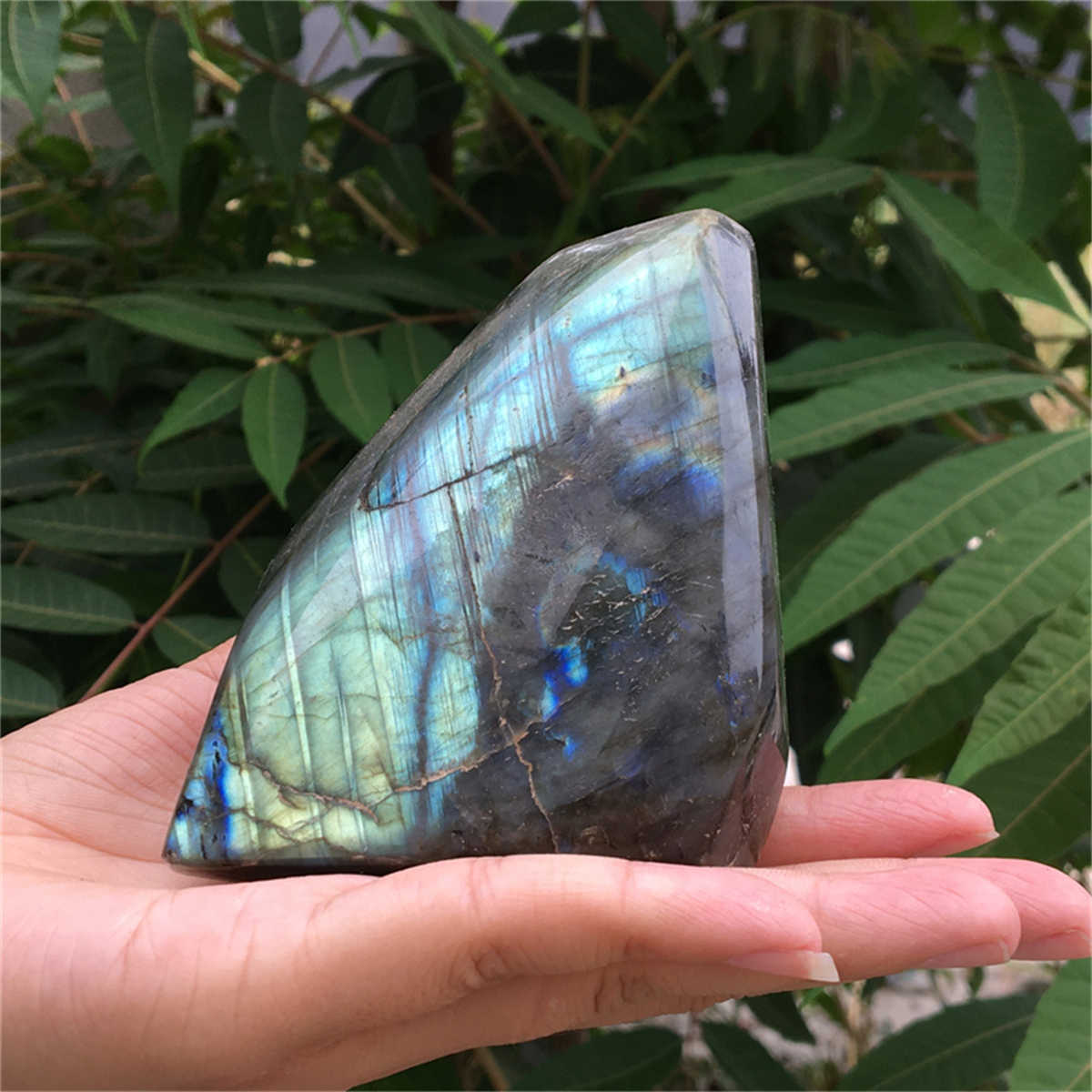 370g Natural Labradorite Mineral Quartz Crystal Mineral Reiki healing