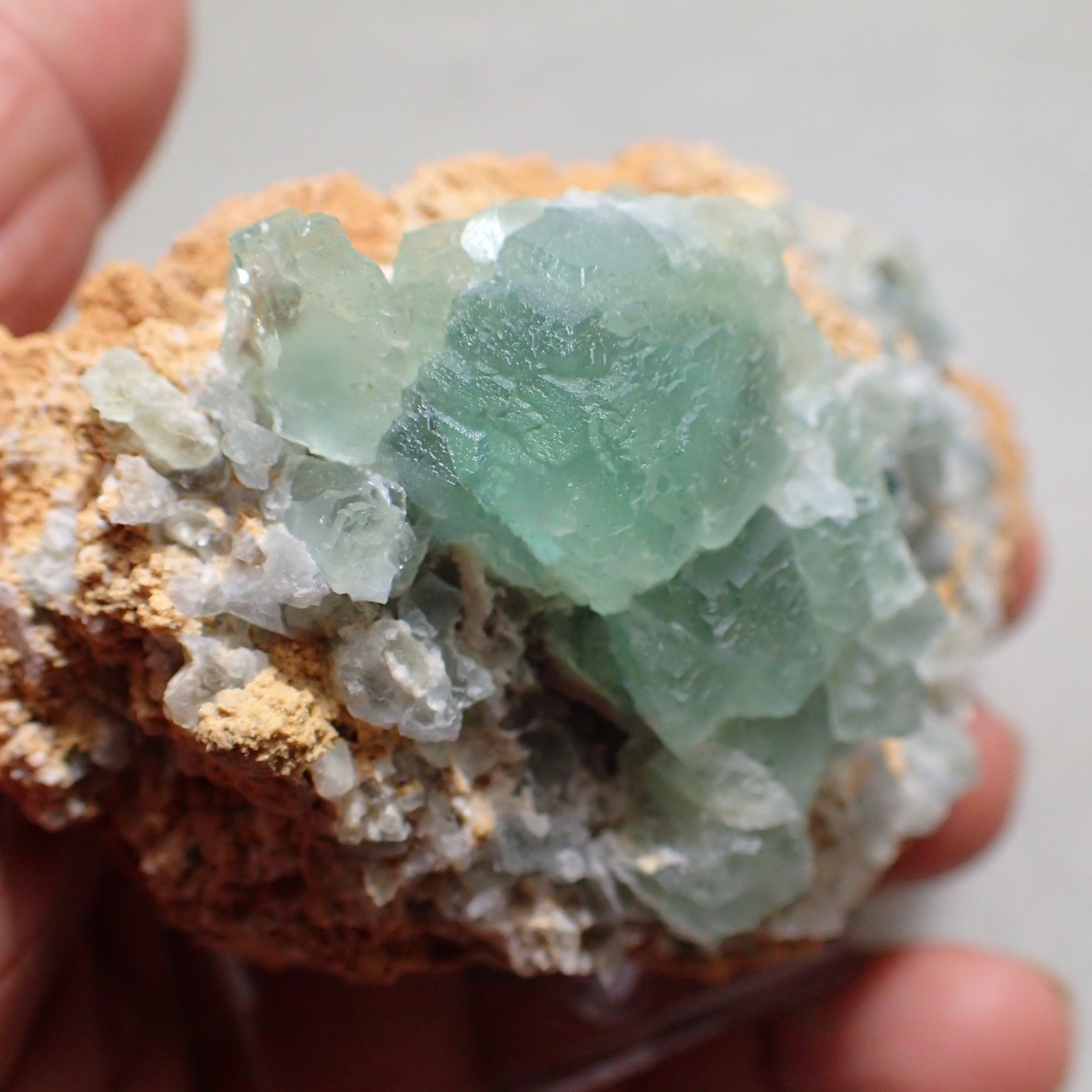 Fluorite, Mauterndorf Quarry, Lungau, Salzburg, Austria