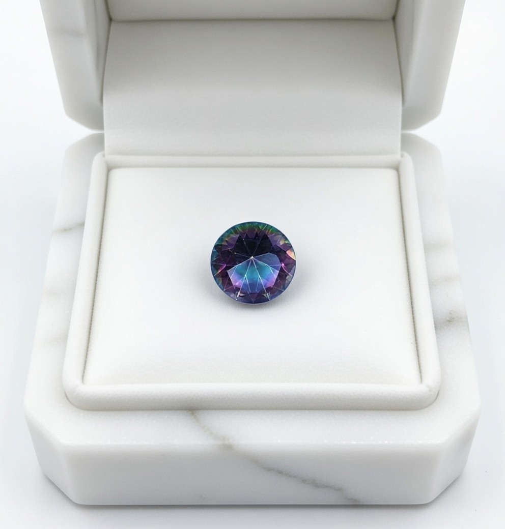 Alexandrite Round Pair Bi-Color 1.20 CT Certified Loose Gemstone Best Offer