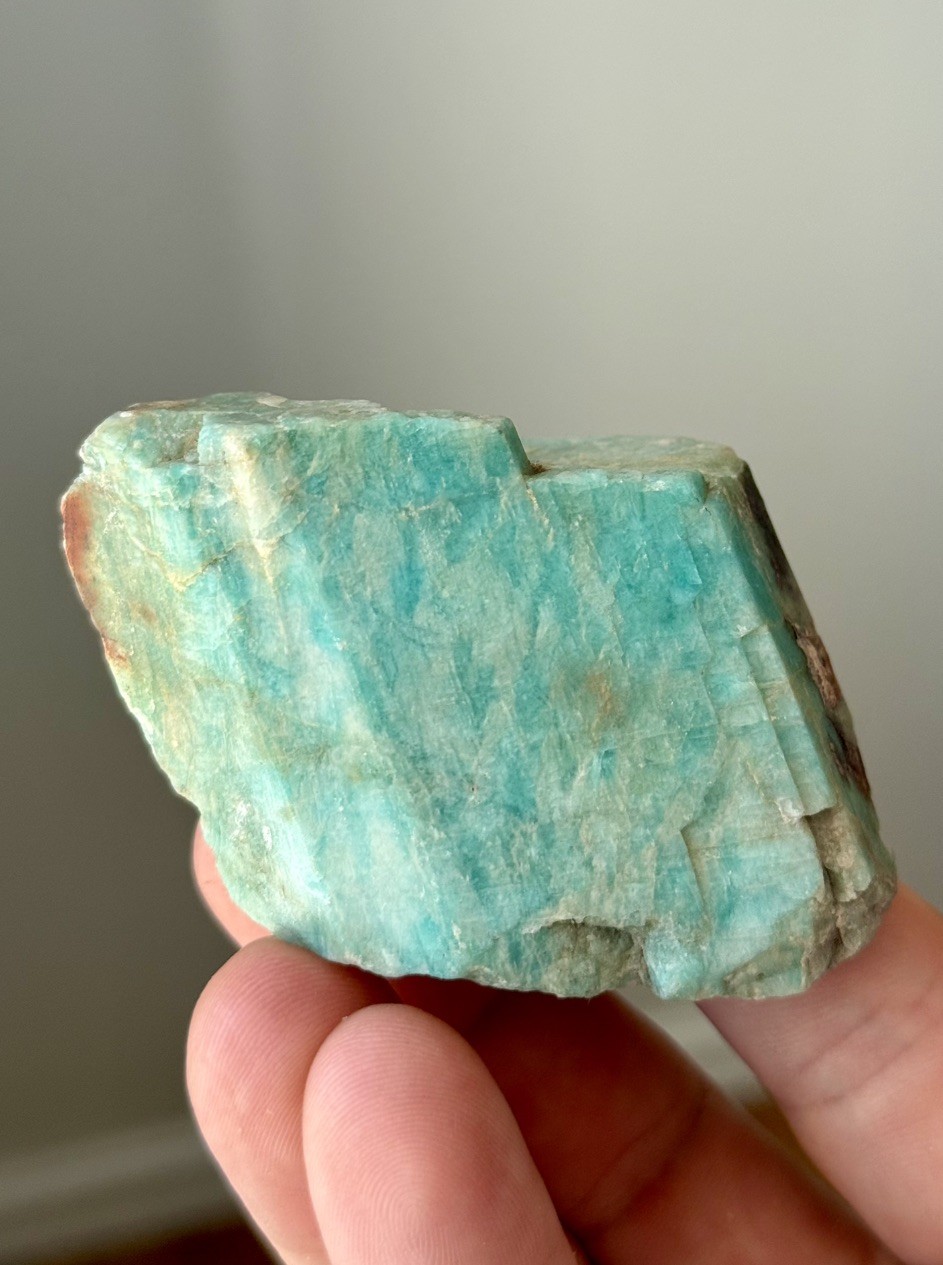 Amazonite Crystal Nice Saturation Lake George, CO Full Crystallized 5.6cm,118.8g
