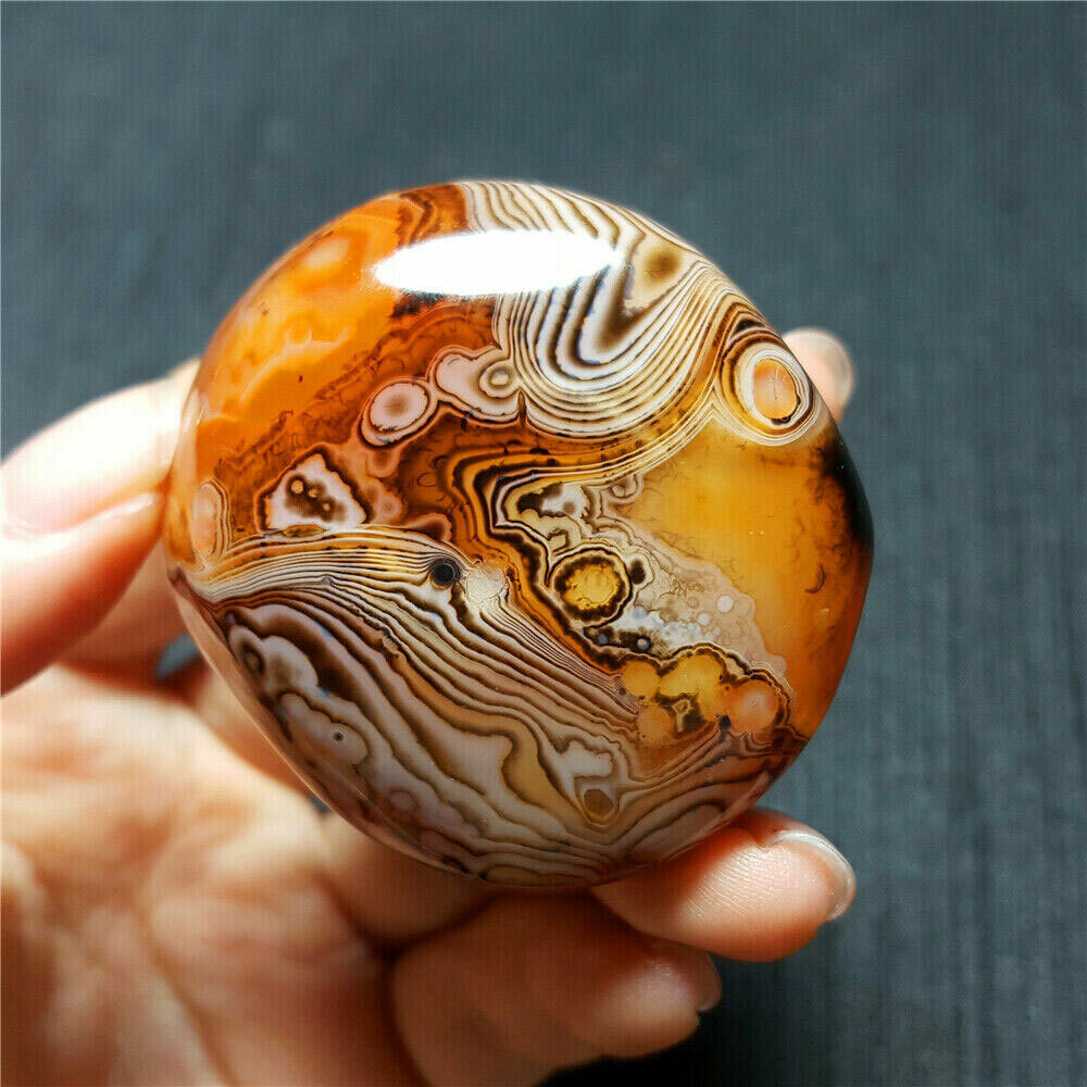 Natural 10Pcs Silk Banded Lace Agate Crystal Sardonyx Carnelian Stone Wholesale