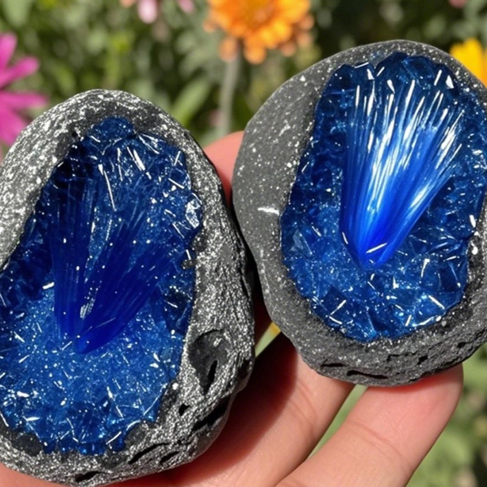 Rare Meteorite Quartz Crystal Specimens Goethite Blue Copper Ore Clusters Gifts