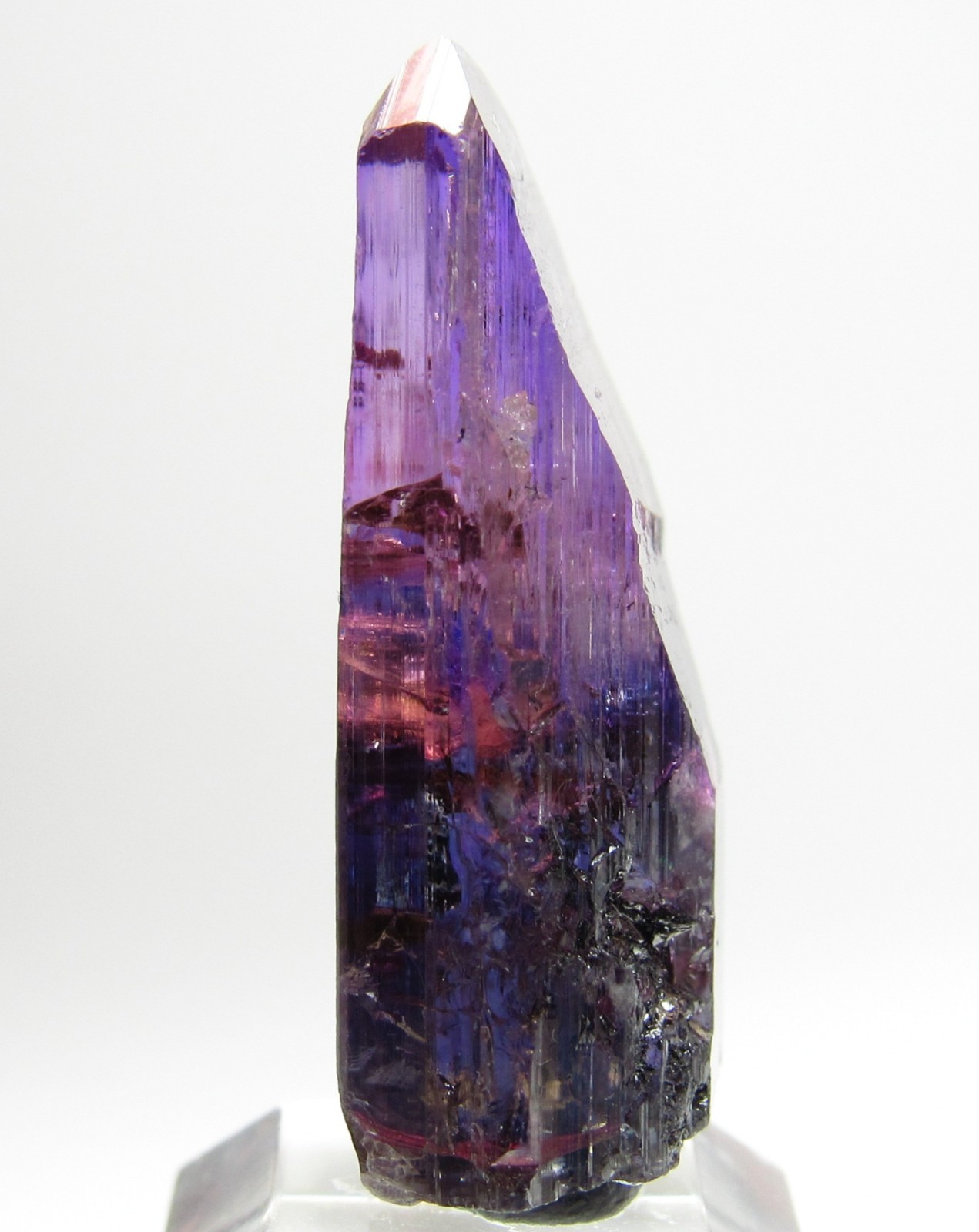 ENTICING ULTRA RARE UNHEATED IRIDESCENT FANCY COLOR GEM TANZANITE!!!! TANZANIA