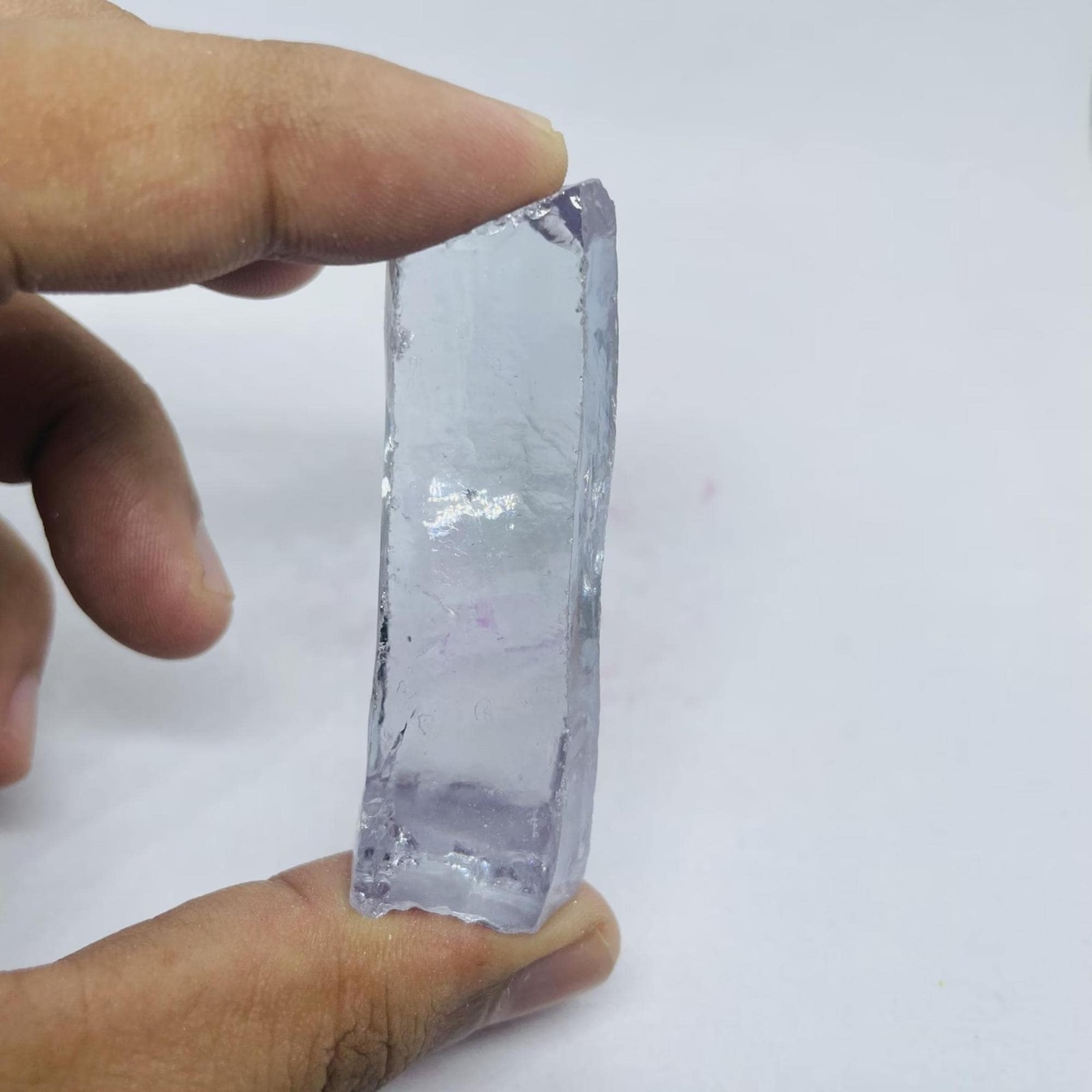 White Zircon Crystal 260-360CT Natural Rough Gemstone for Jewellery Making Gift