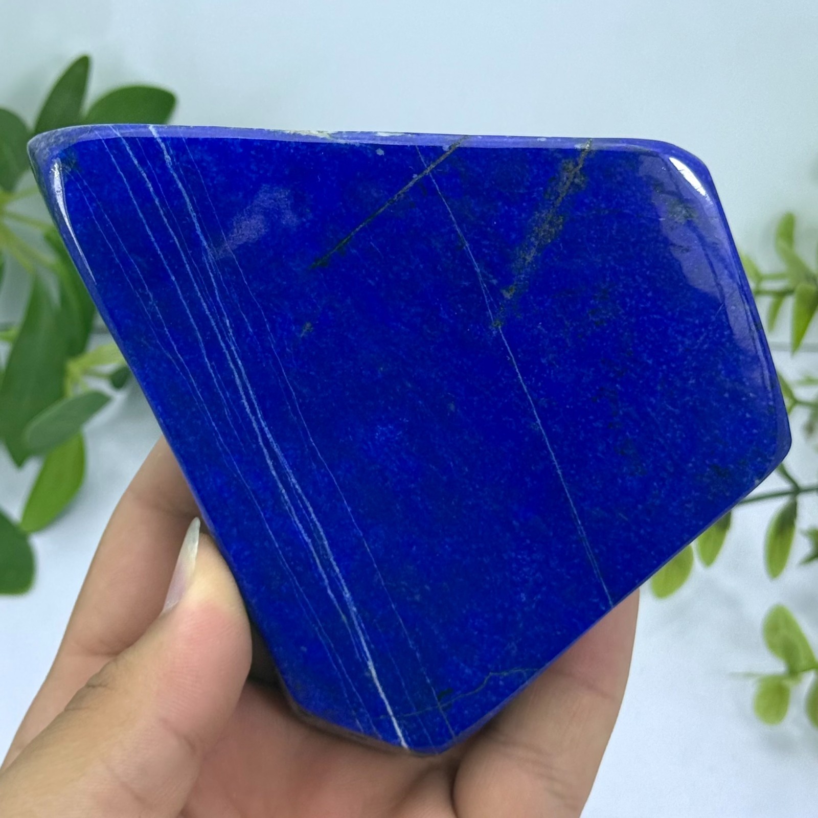 Polished Lapis Lazuli Crystal Free Form, Lapis Lazuli Polished Free Form, Lapis
