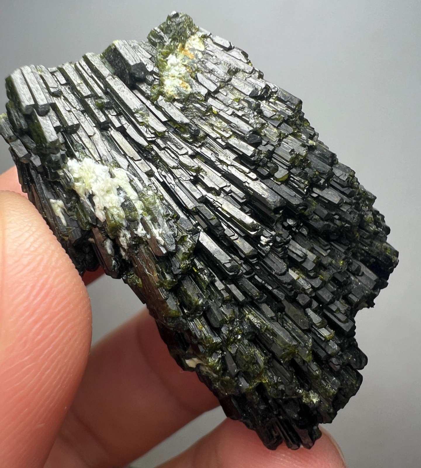 173 Natural Green Epidote crystal bunches from Balochistan Pakistan