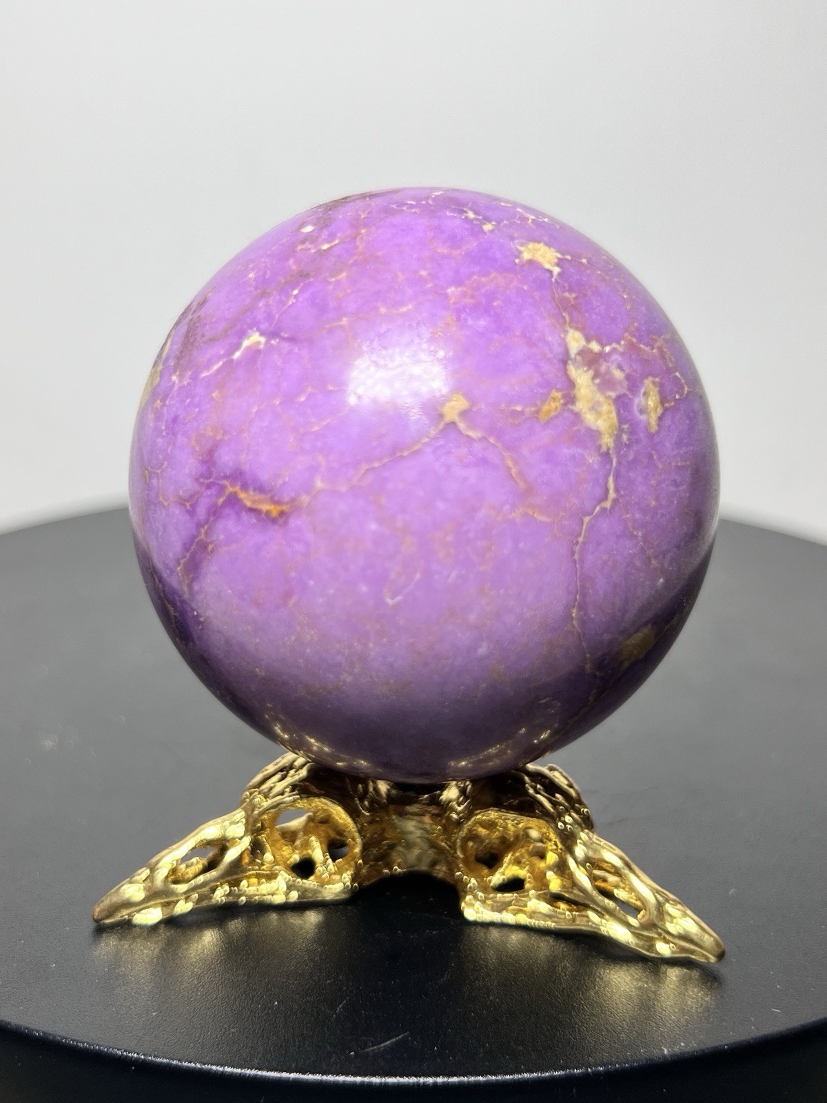 Phosphosiderite Sphere w/holder 59mm