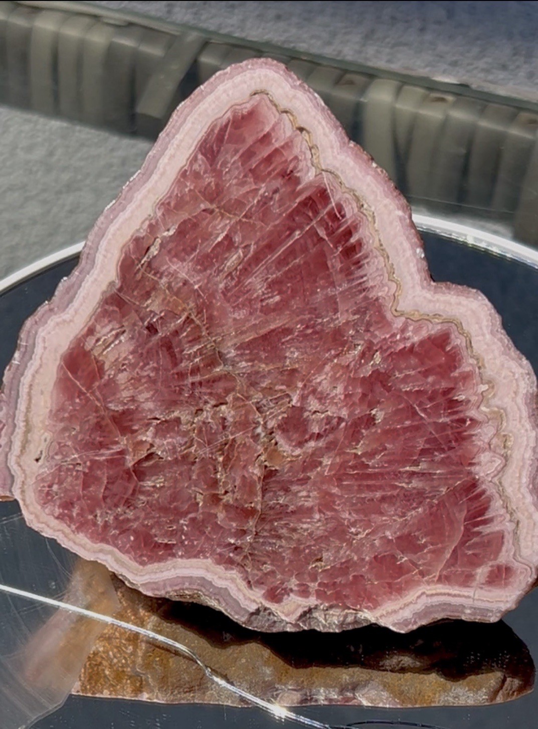 2.0 Pound: Rhodochrosite Radial Scalenohedral Ortiz Crystal Capillitas Argentina