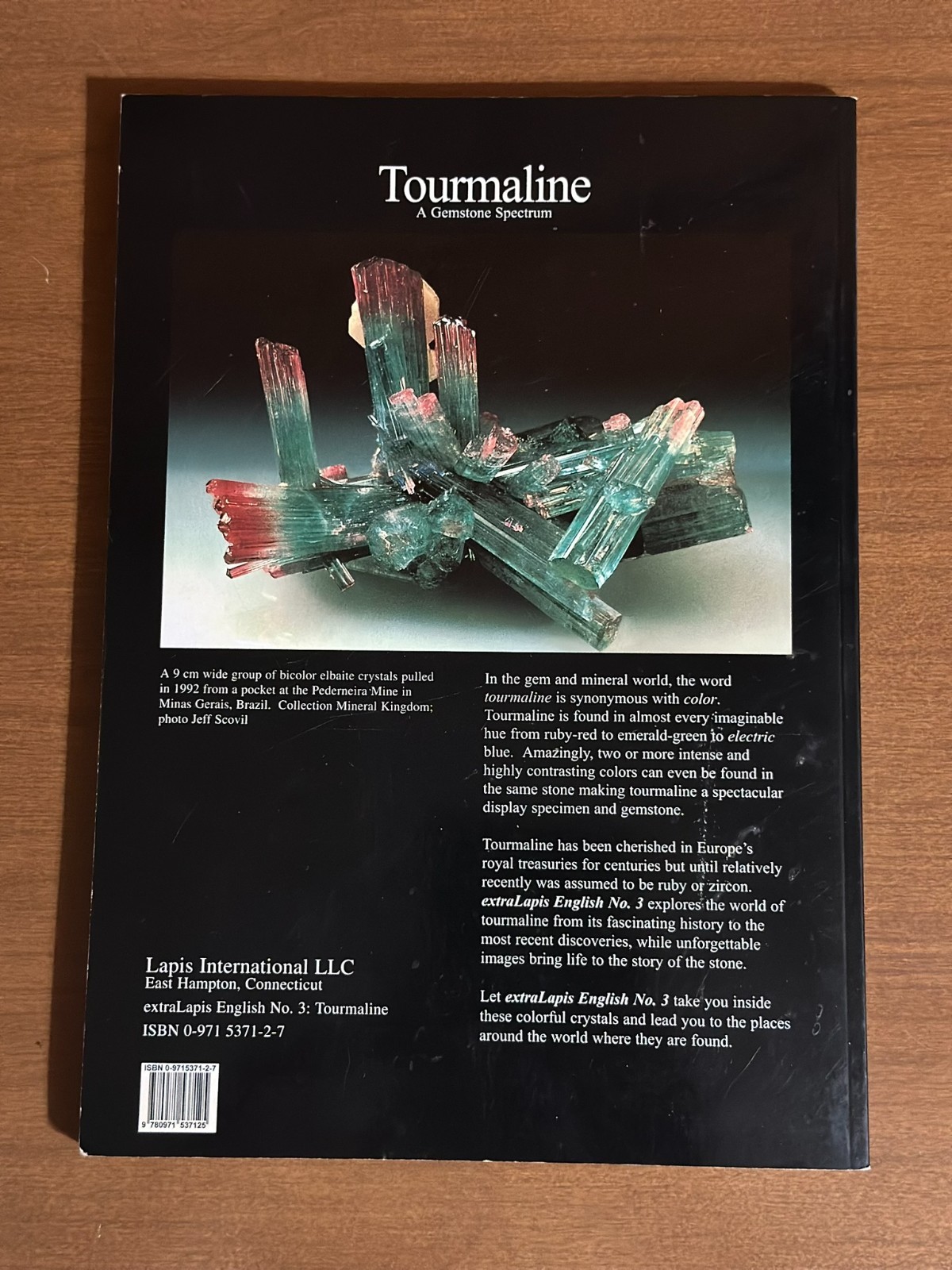 extraLapis English No. 3: Tourmaline A Gemstone Spectrum