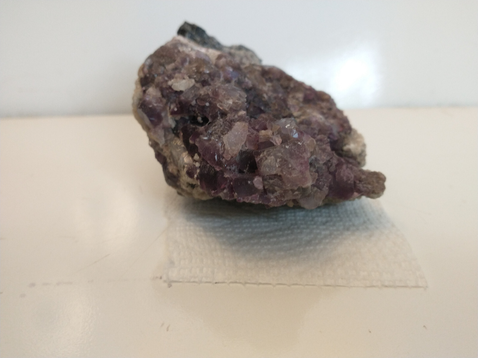 Amethyst, Calcite, & Other Minerals in Sample as Found Over 1 1/2 lbs.