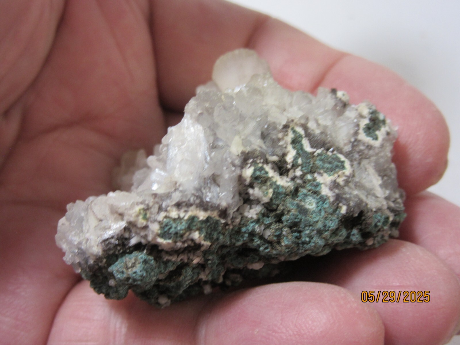 Dark Apophyllite Cluster Zeolite on Matrix 1 7/8″ Collectible DACZMC-174