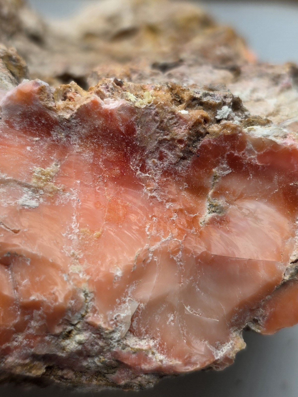739.9 Gram Pink Chrysoprase Raw Indonesian Mineral Beautiful Large Specimen Dyed