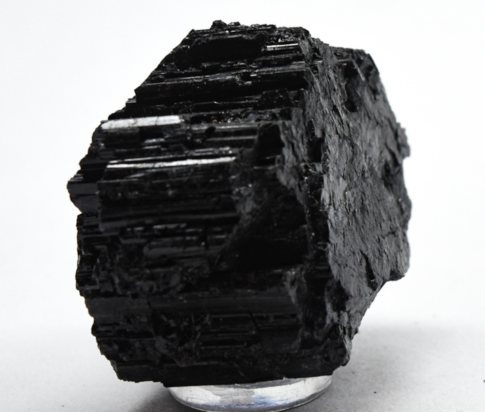 38mm 250ct Columnar Black Tourmaline Rough Natural Mineral Raw Gemstone – Brazil