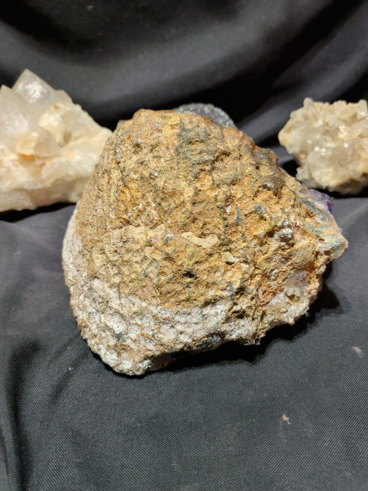 Amethyst “Cave” Deep Purple w/ Rainbow Specimen Natural Form (4lbs 13oz)