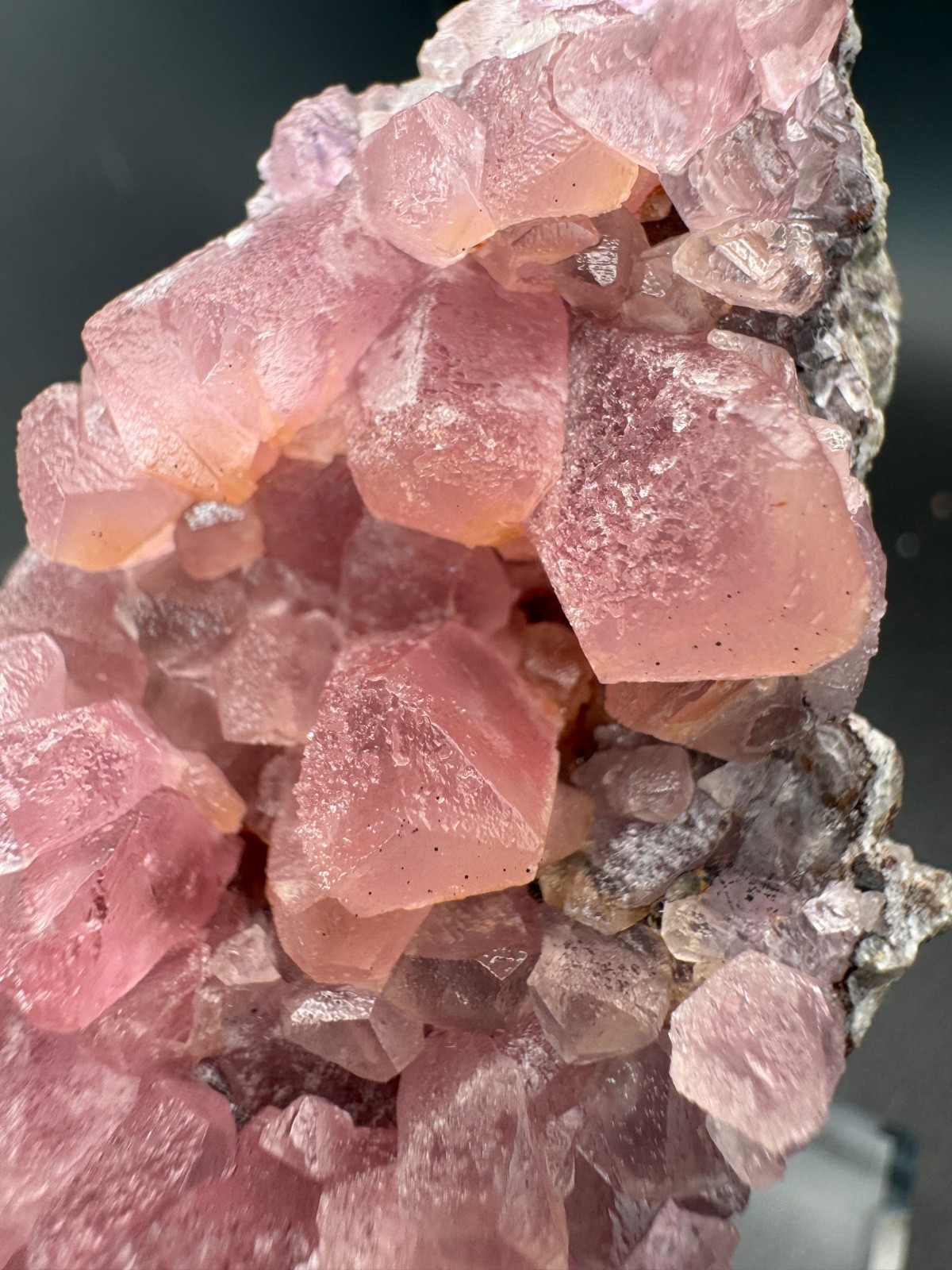 6869 HIGH QUALITY, Huge, Gemmy Cobaltoan Calcite Crystals Morocco 195g