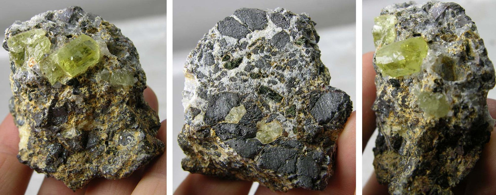 #6 Mexico 100% Natural Terminated Golden Apatite Crystal Matrix Specimen 1 7/8in