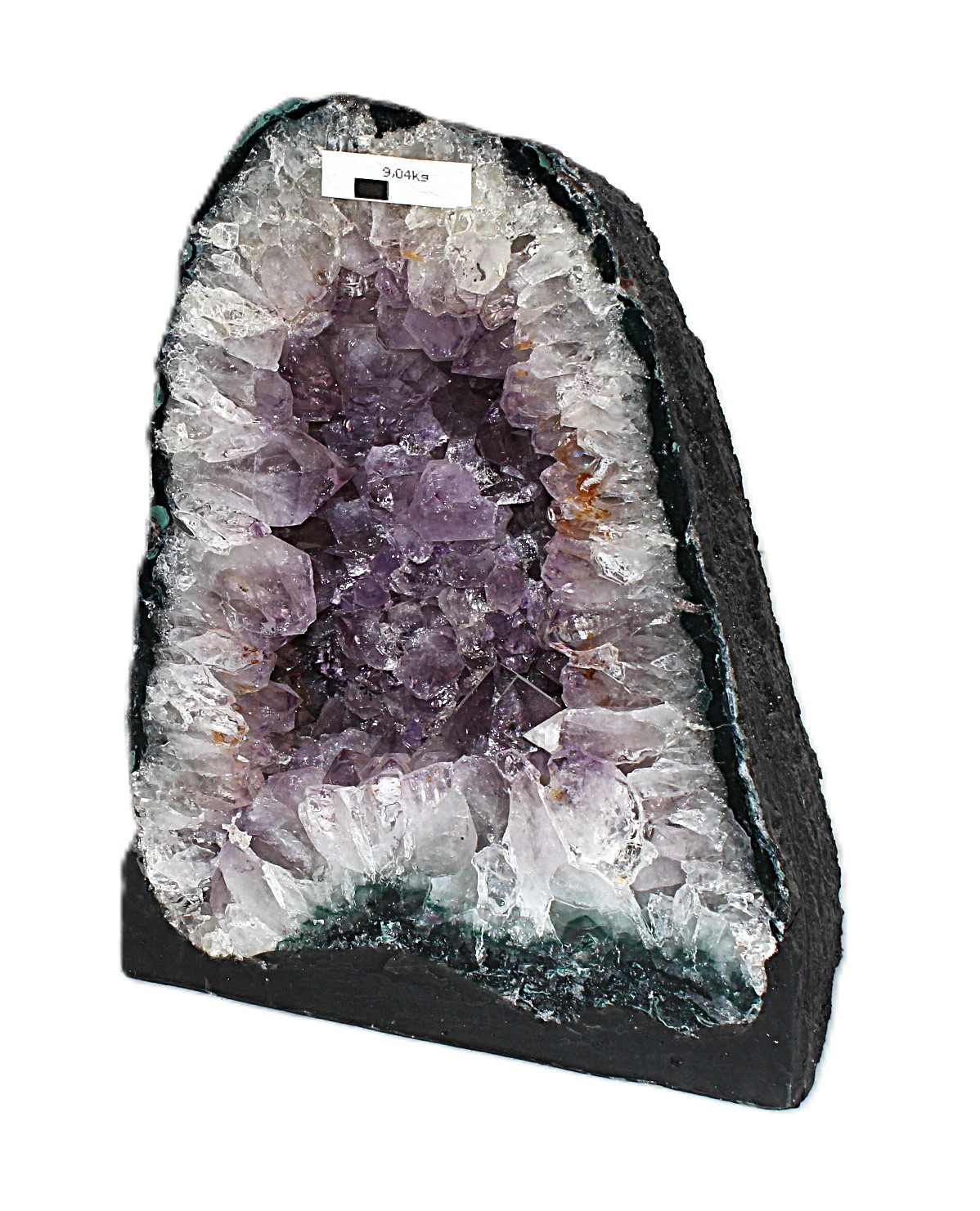 DMS Store Amethyst Geode from Brazil R.1254 (Dim: 10.25″ x 8″ x 5.75″, 19.89 lb)
