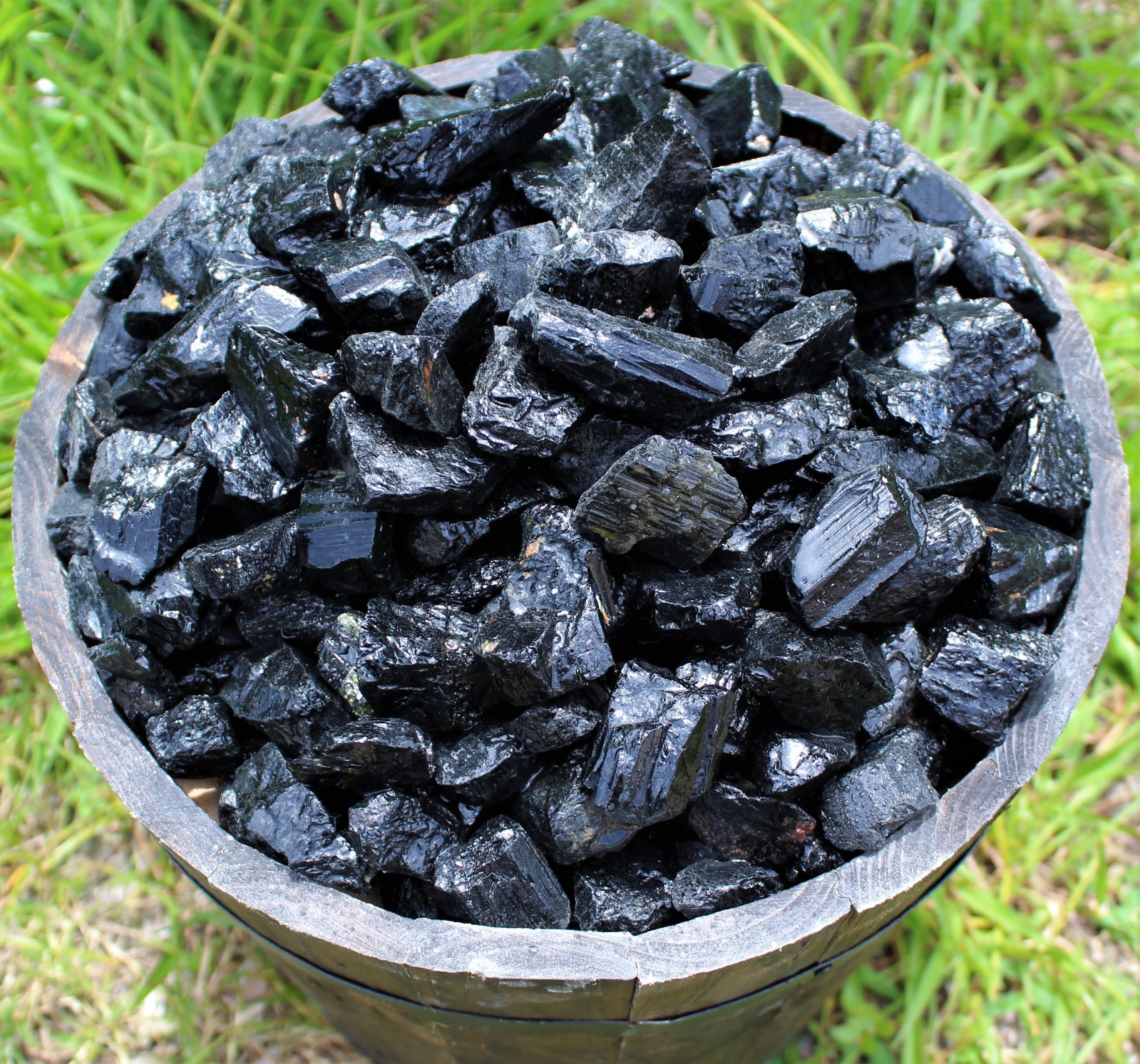 11 lb Wholesale Rough Stone Buckets – Chose Your Gemstone (Raw Crystal Bulk Lot)