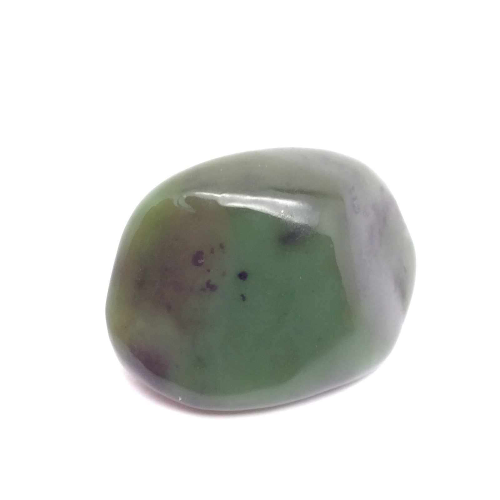 Siberian Jade Green Pebble Green Nephrite Jade Stone Sayan Mountain Siberia #21