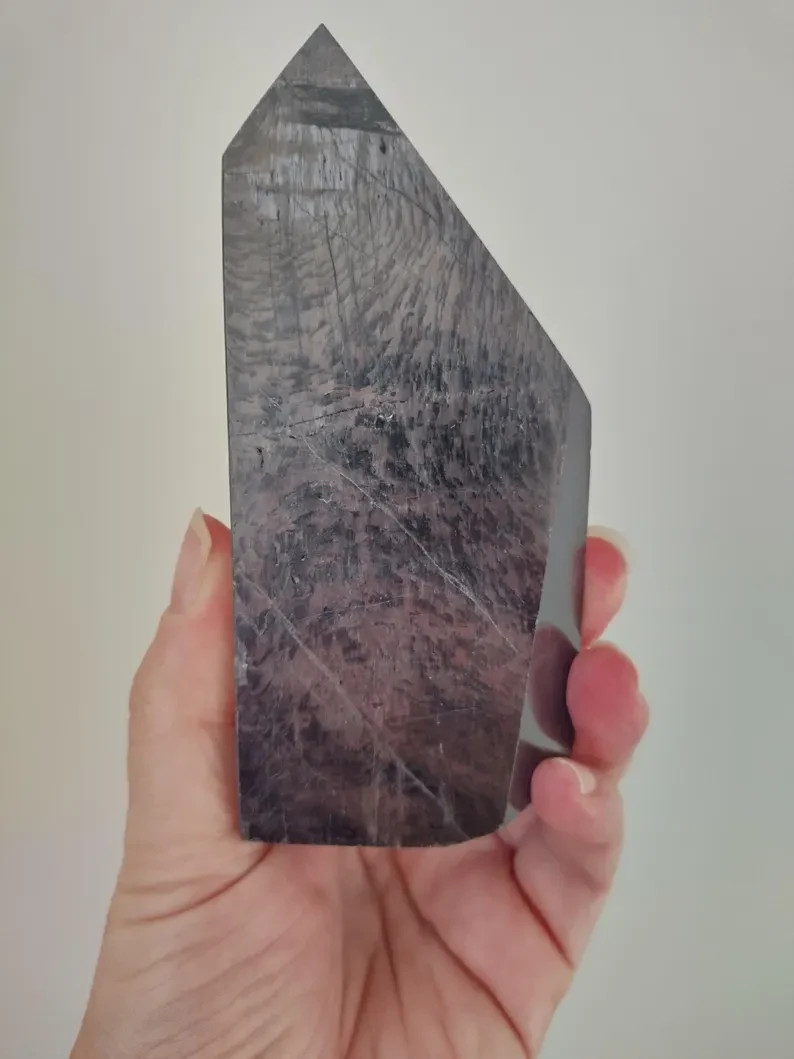 Rare Hypersthene Free Form Crystal Gemstone
