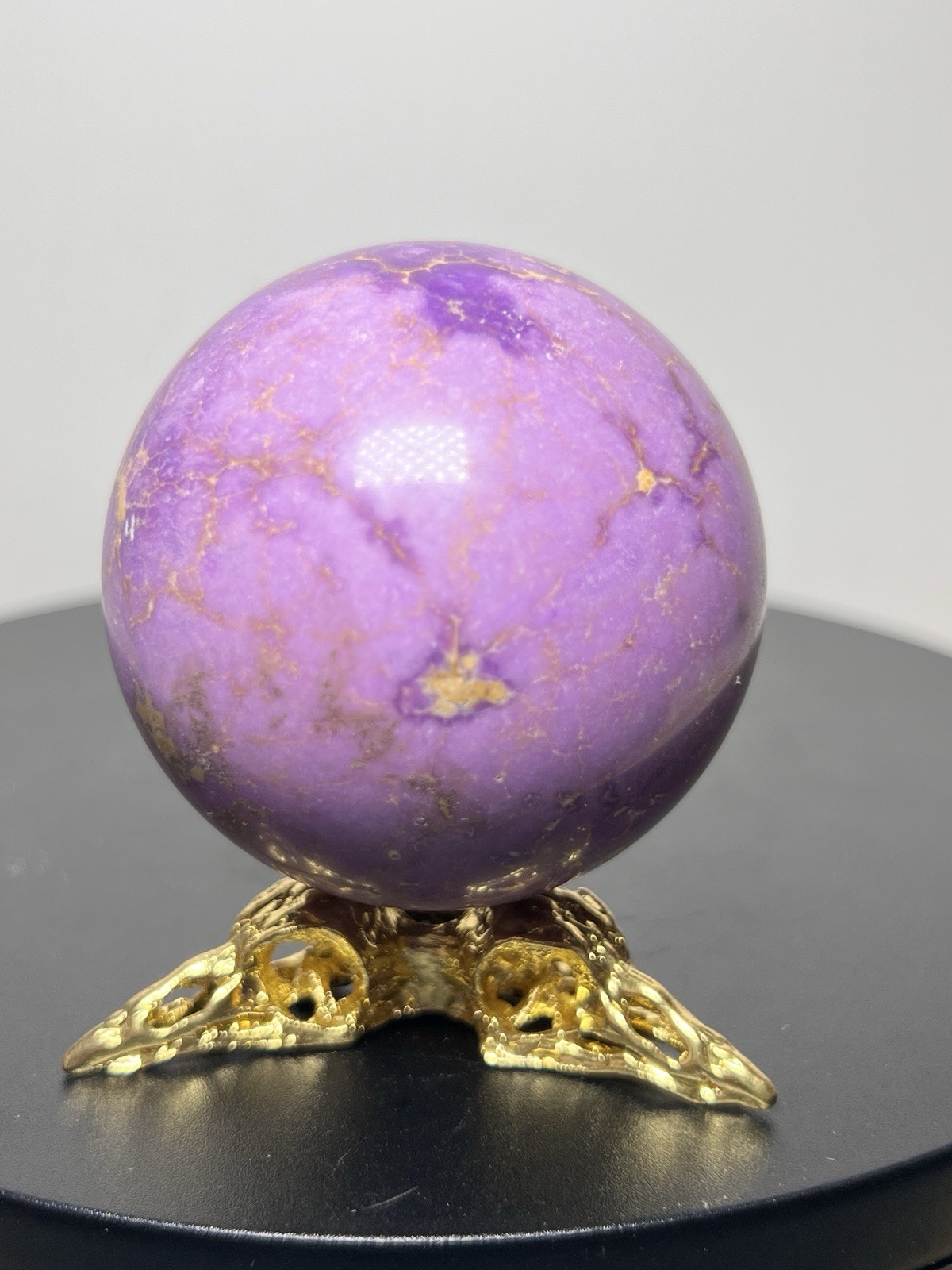 Phosphosiderite Sphere w/holder 59mm