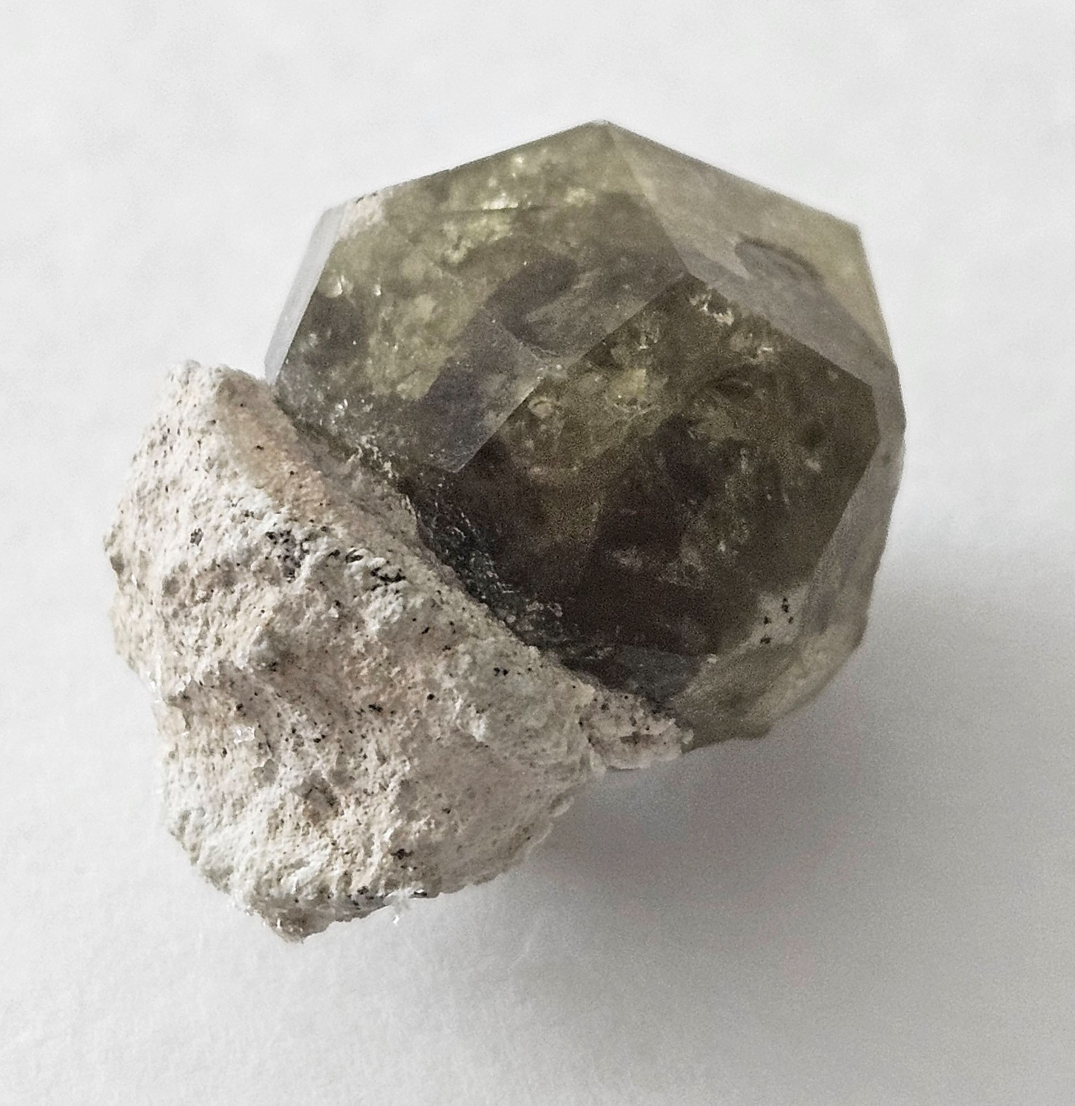 Glassy Green Grossular Garnet on Matrix – Vilyui, Siberia, Russia