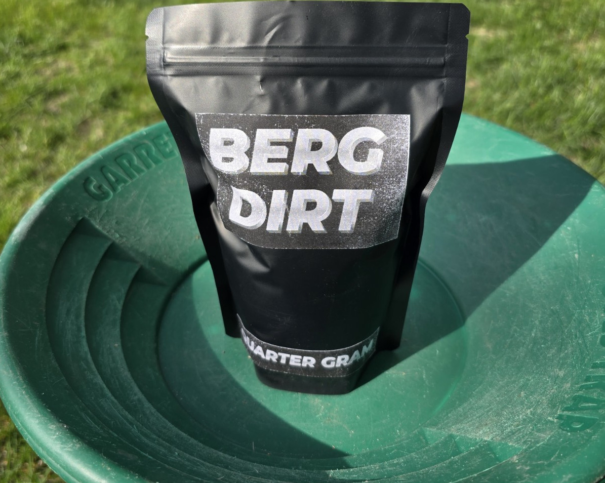 BERG DIRT Quarter Gram+ Guarantee Gold Paydirt 1/4 Gram