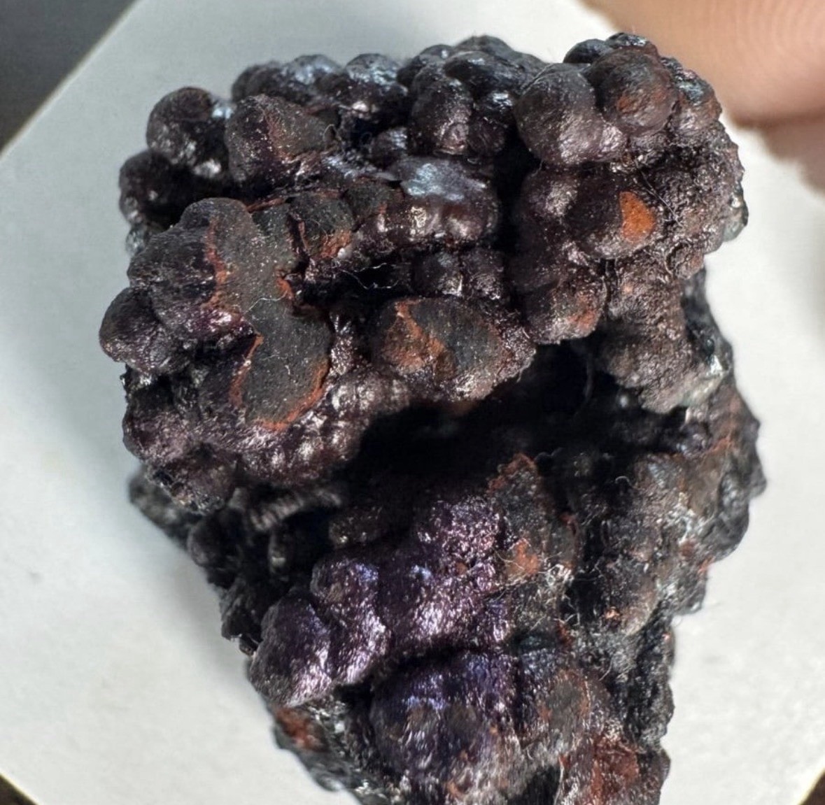 Metallic Iridescent Rainbow Goethite From Tharsis Spain