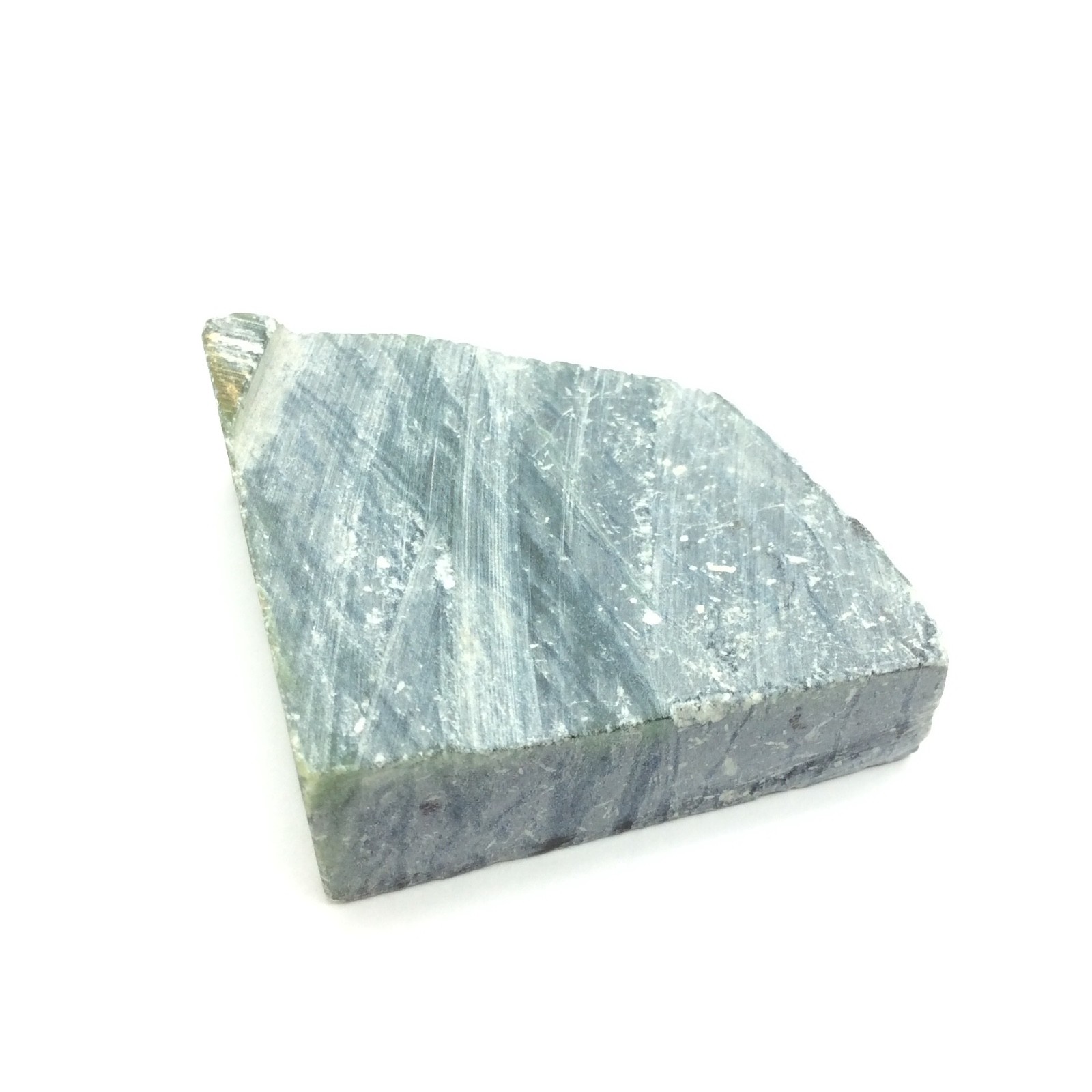 Siberian Nephrite Jade Slab Green Gem Stone Sayan Mountain Siberia Russia #27