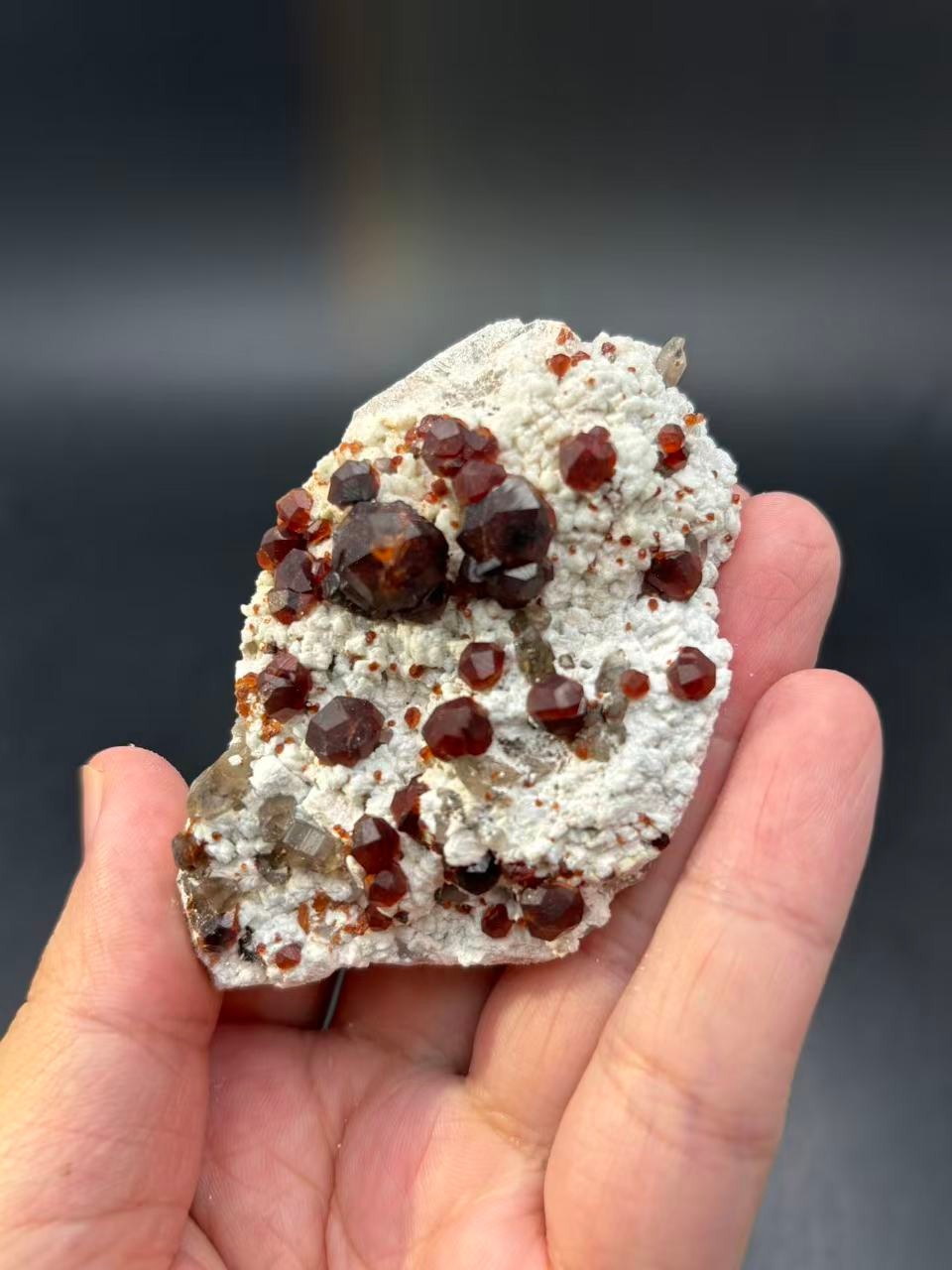 121g Spessartine Smoky-Quartz From Putian Mine Fujian Province China