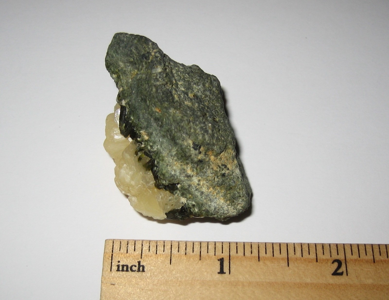 1.7″ BEAUTIFUL SMALL RARE! NATURAL STILBITE & EPIDOTE CRYSTAL CLUSTER MALI 34.6g