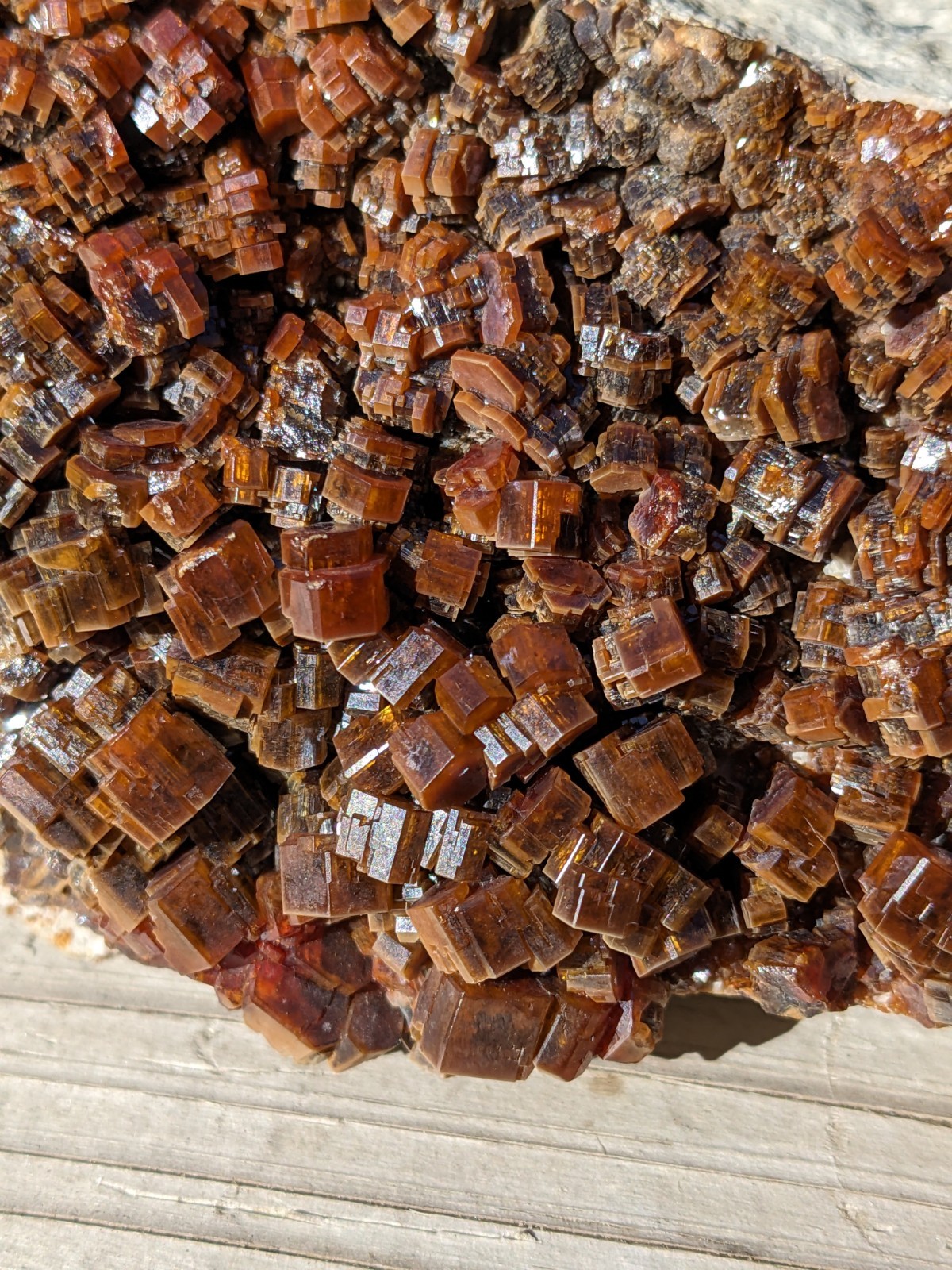 Large Vanadinite 2lb 5oz Deep Cherry Red Displays Well Morocco
