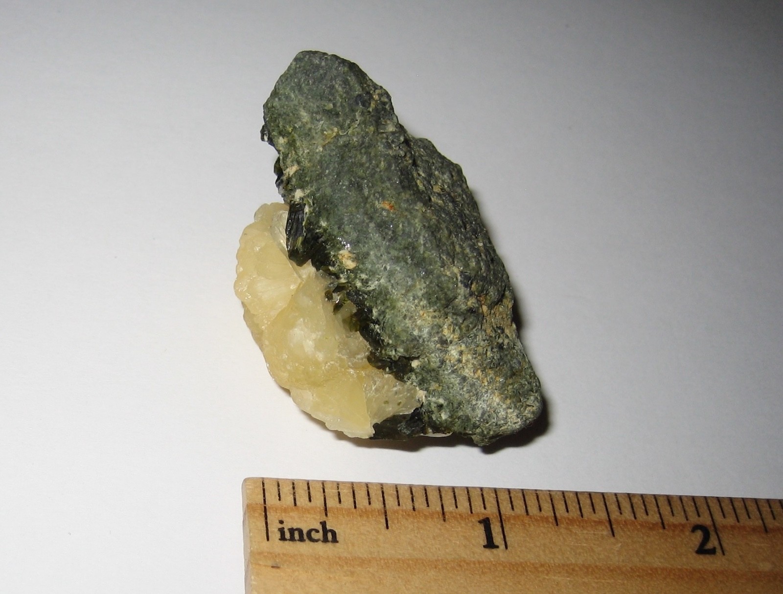 1.7″ BEAUTIFUL SMALL RARE! NATURAL STILBITE & EPIDOTE CRYSTAL CLUSTER MALI 34.6g