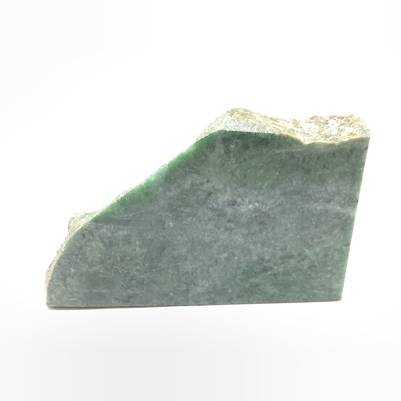 Siberian Jade Stone Chromium Green Jadeite Jade Lapidary Stone Siberia 143g