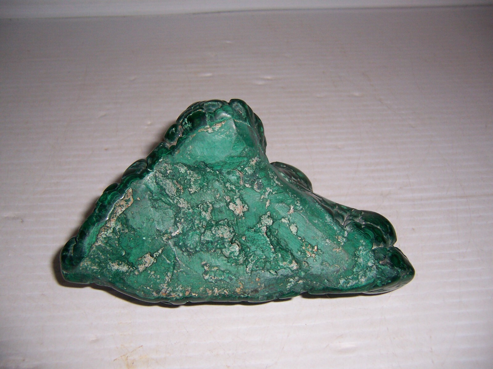 Polished Bullseye Malachite Specimen 5 3/4″ x 3 3/8″ x 2 3/4″