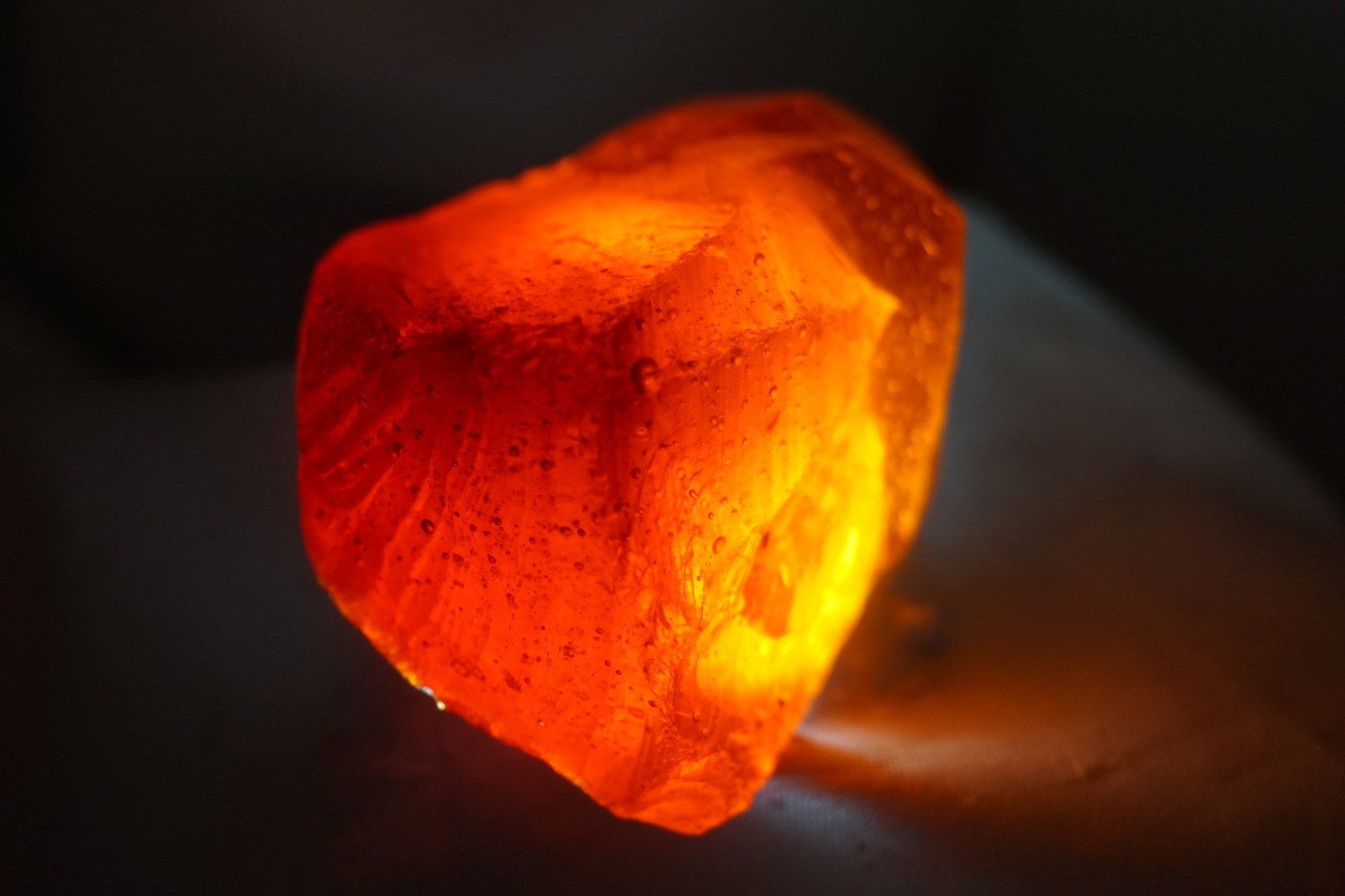 Andara Crystal — DRAGONSTONE, RARE – 94g Multicolor (Monoatomic REIKI) #hid2