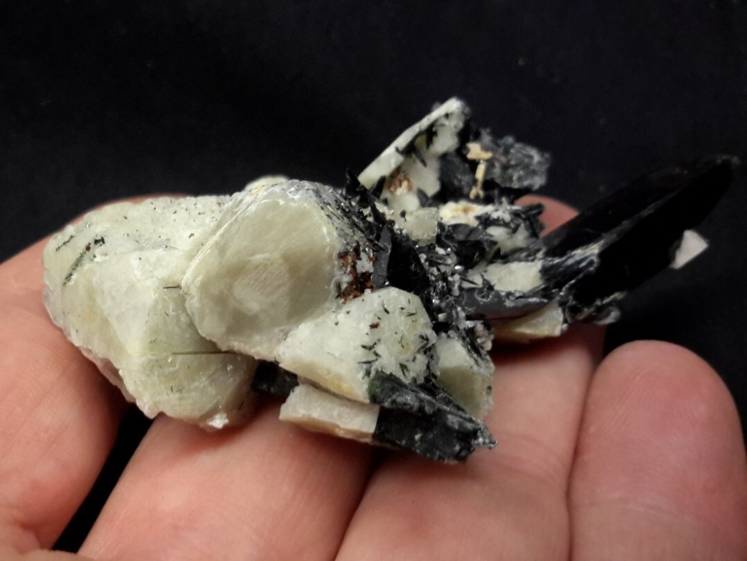2″ AEGIRINE on MICROCLINE from Zomba, Malawi