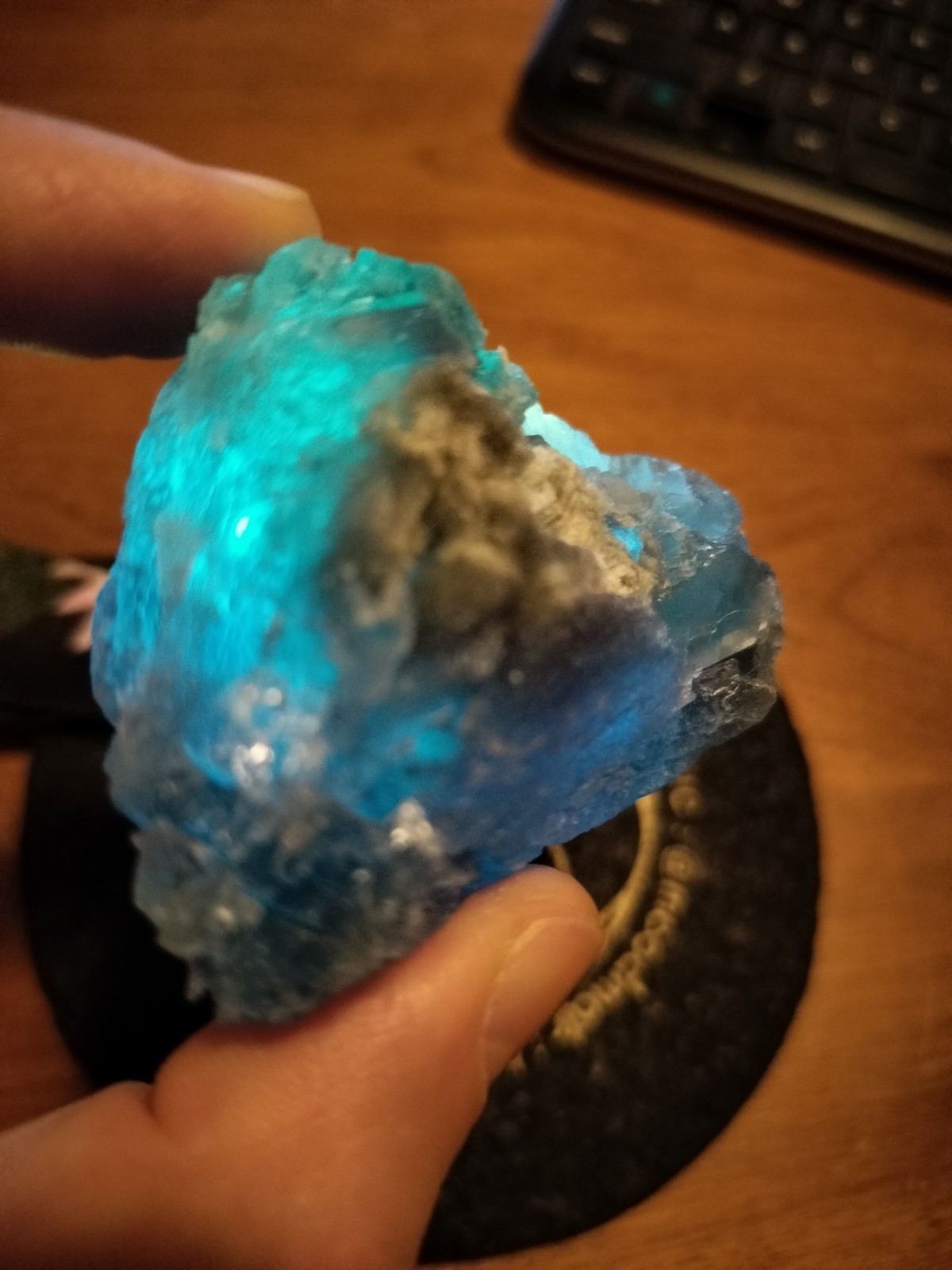 Blue & Green Fluorite from the Mauterndorf Quarry in Salzburg, Austria * Large