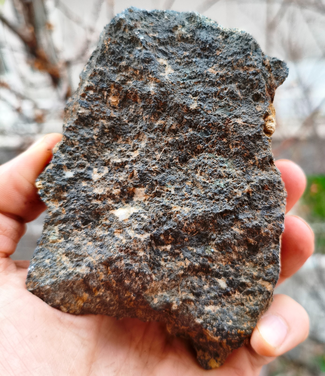 1 Lb 7,8 OZ Big Magnetite Iron Ore Specimen