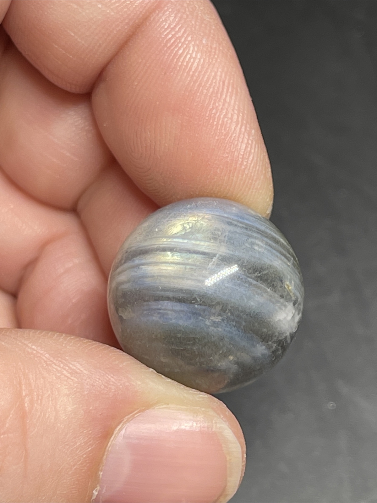 Labradorite Mini Sphere Ball Orb Marble 19.3mm
