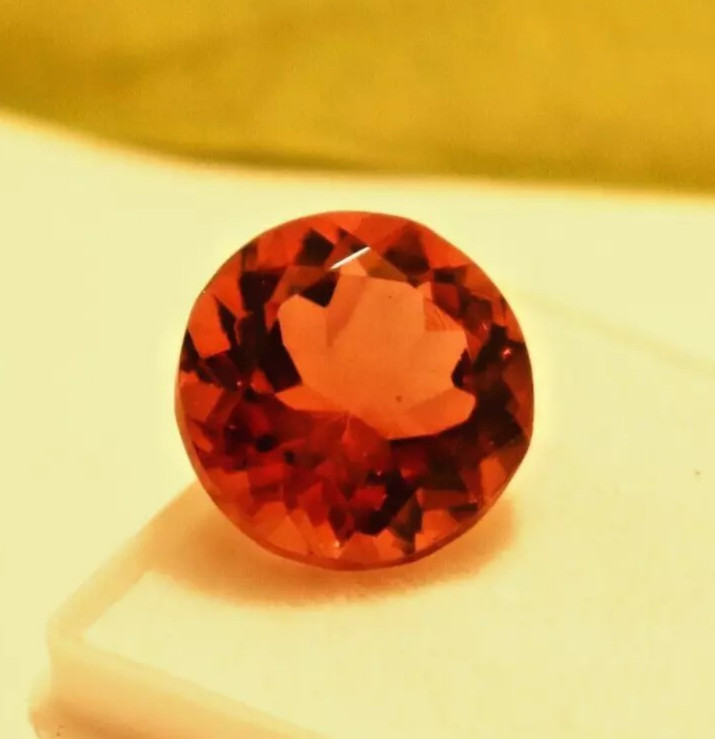 Alexandrite Loose Gemstone Best Round Shape New Color Changing Certified 7-8 Ct