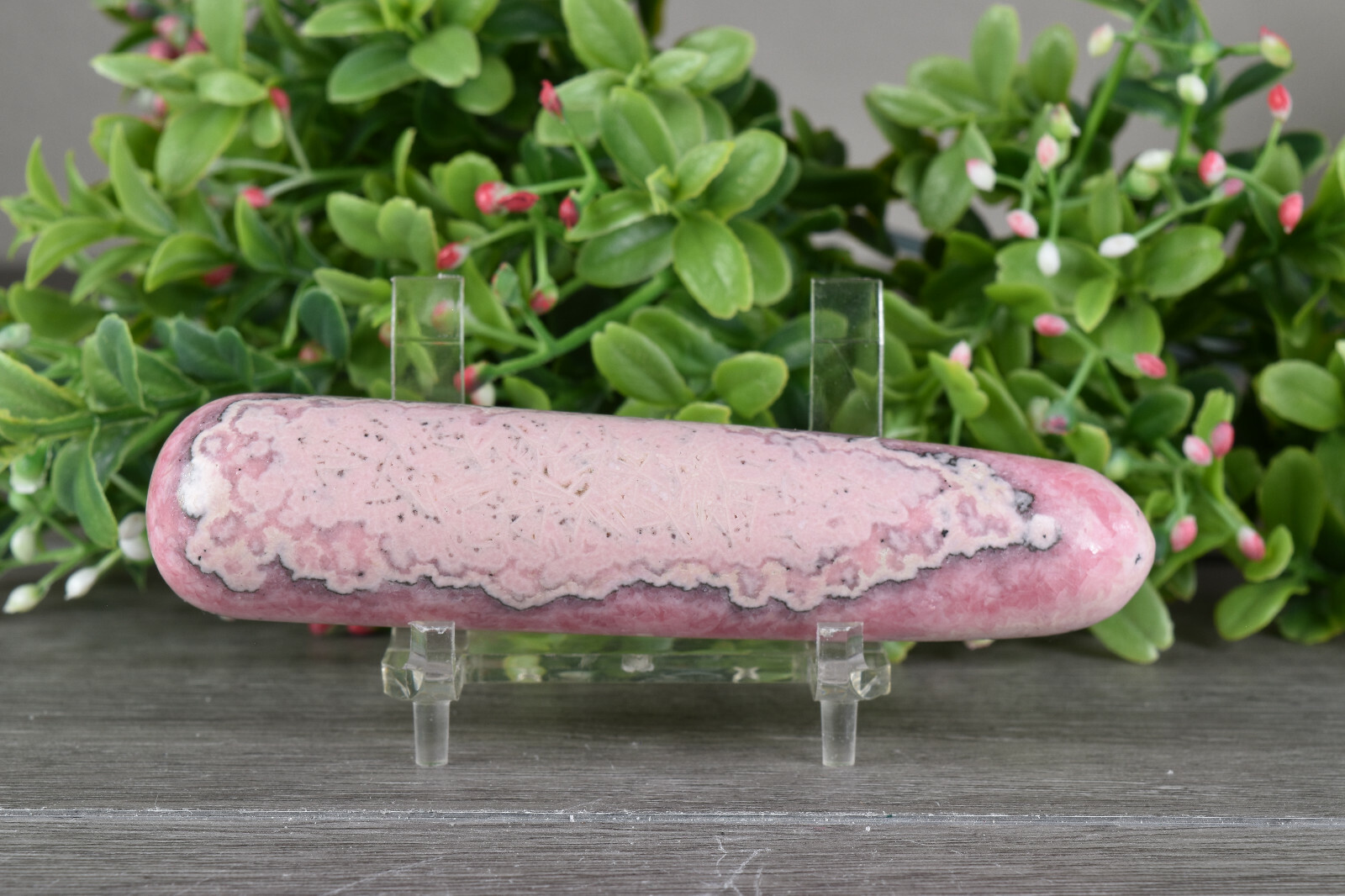 Pink Rhodochrosite Massage Wand from Argentina 10.8 cm # 18872