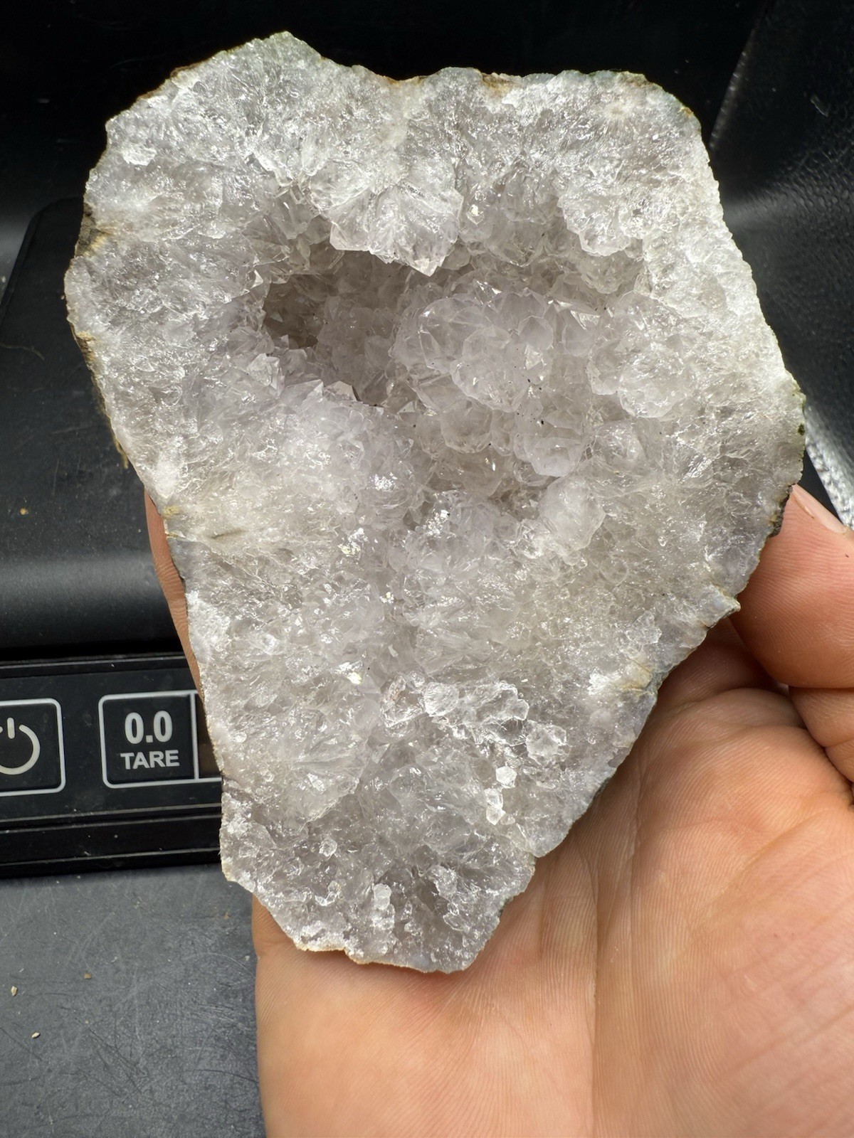 Indiana Amethyst Geode Light Lilac Purple 2,105 Carats All Natural